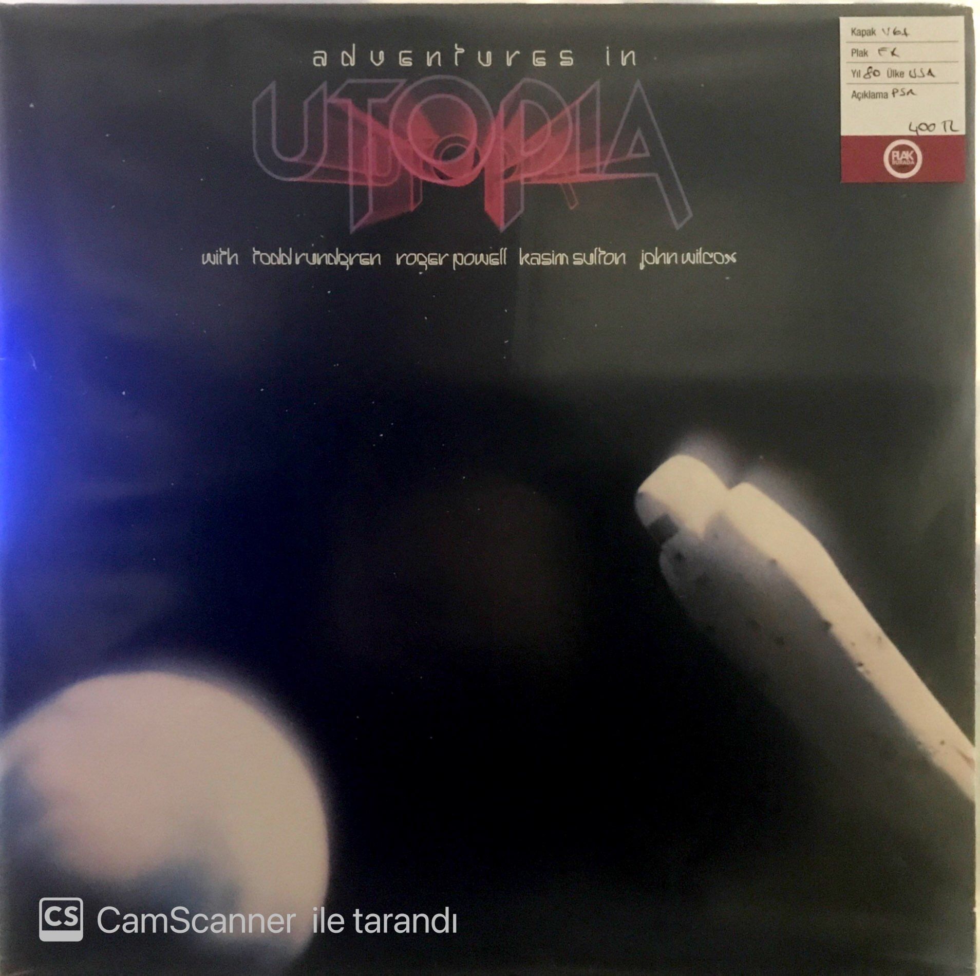 Utopia - Adventures in Utopia LP