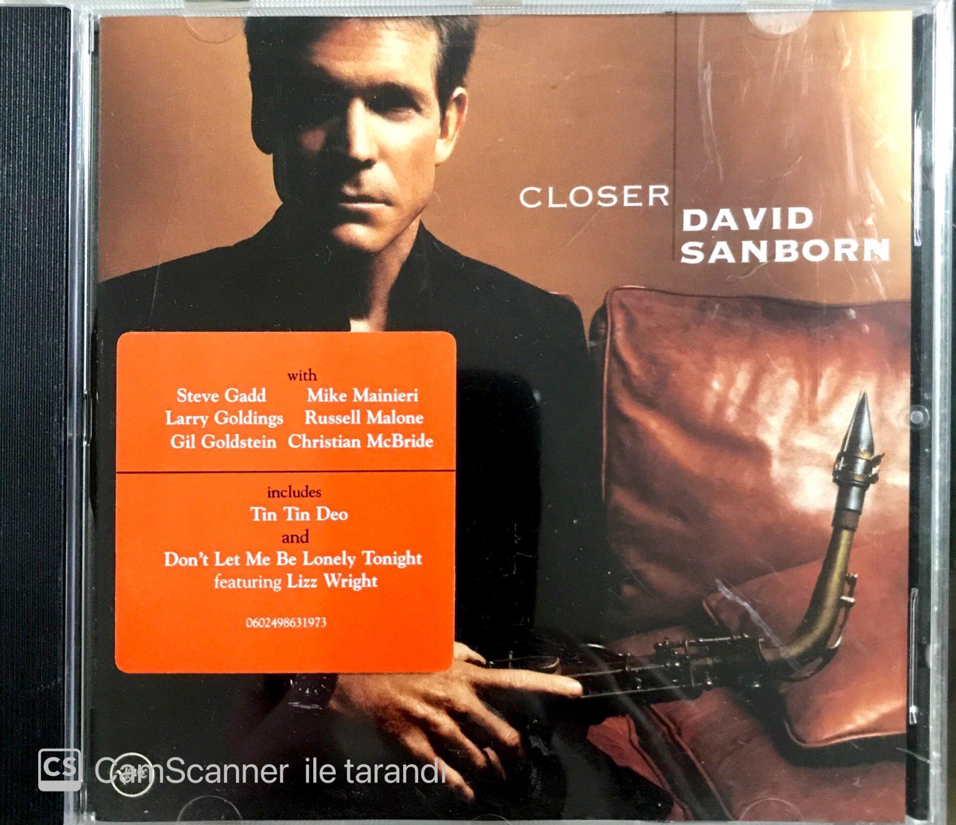 David Sanborn Closer CD