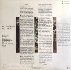 Manfred Mann's Earth Band with Chris Thompson / Criminal Tango LP