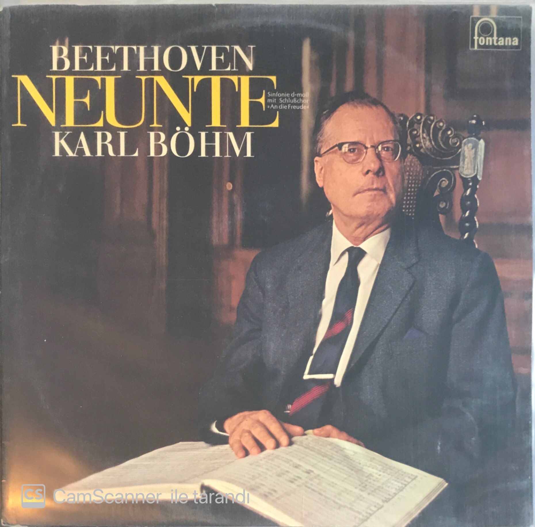 Beethoven Neunte Karl Böhm LP