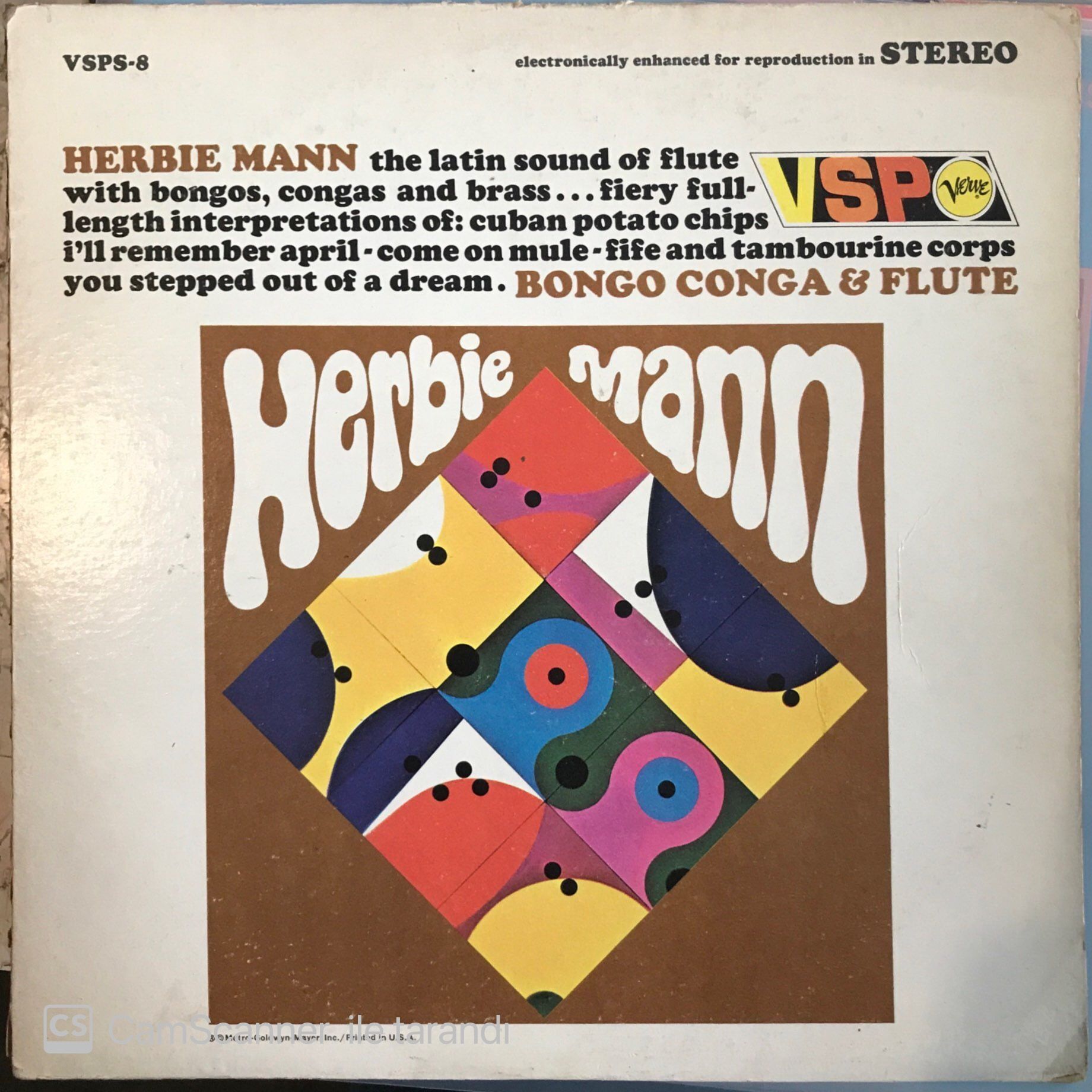 Herbie Mann - Bongo Conga & Flute LP