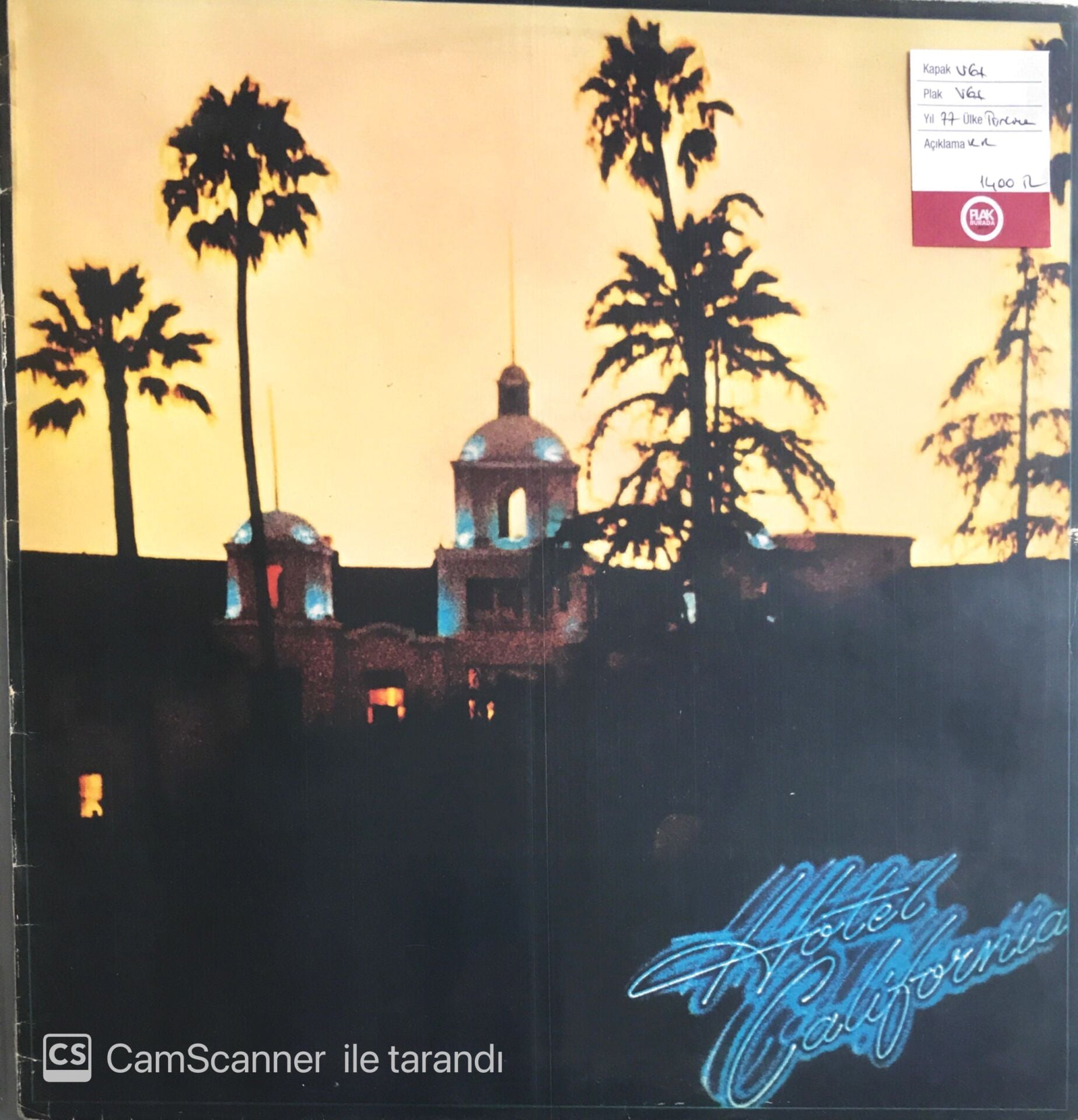 Eagles / Hotel California LP