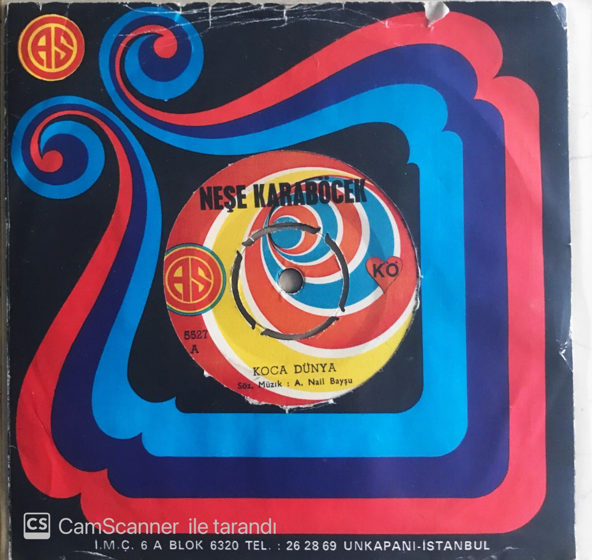 Neşe Karaböcek - Koca Dünya - 45'lik