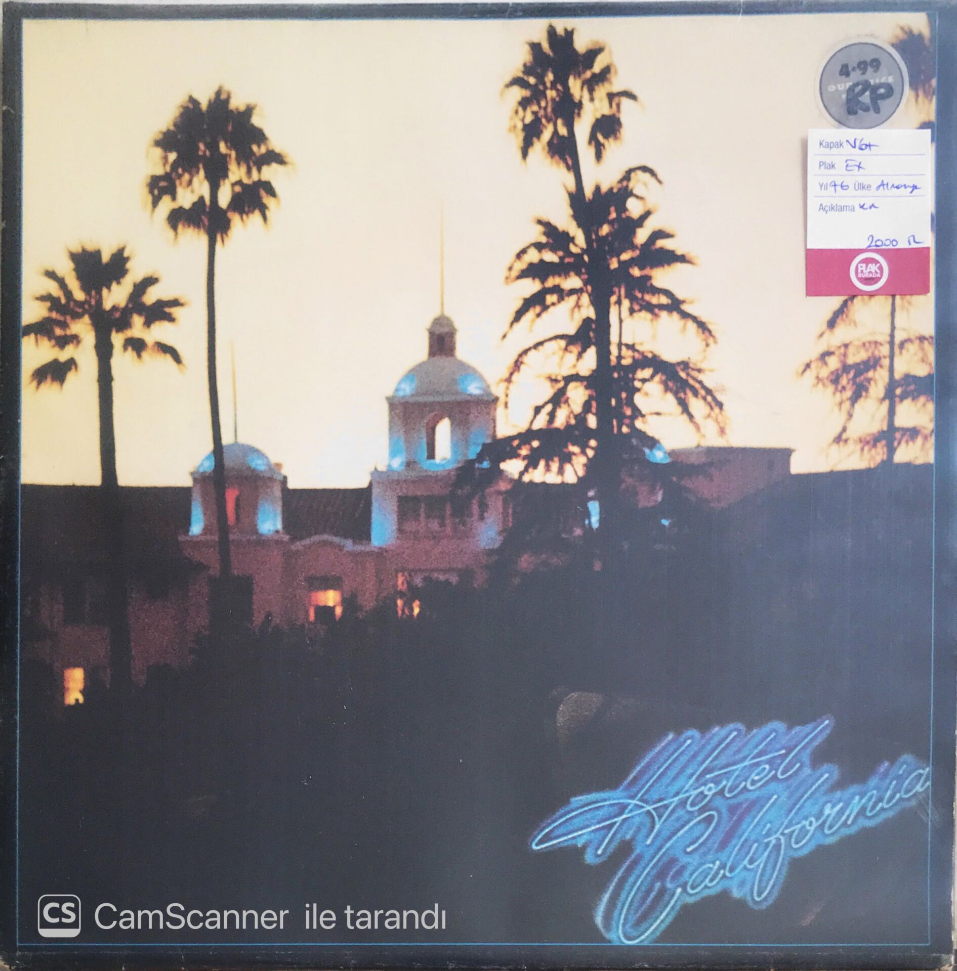 Eagles - Hotel California - LP