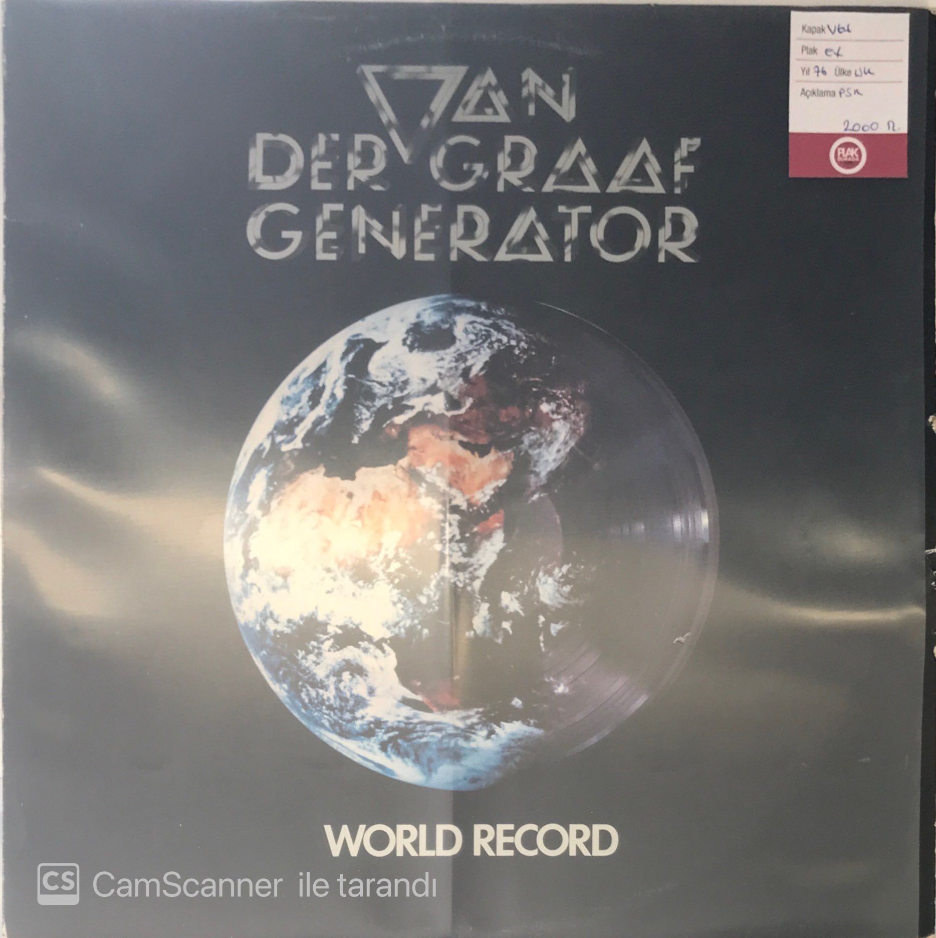 Van Der Graaf Generator – World Record LP