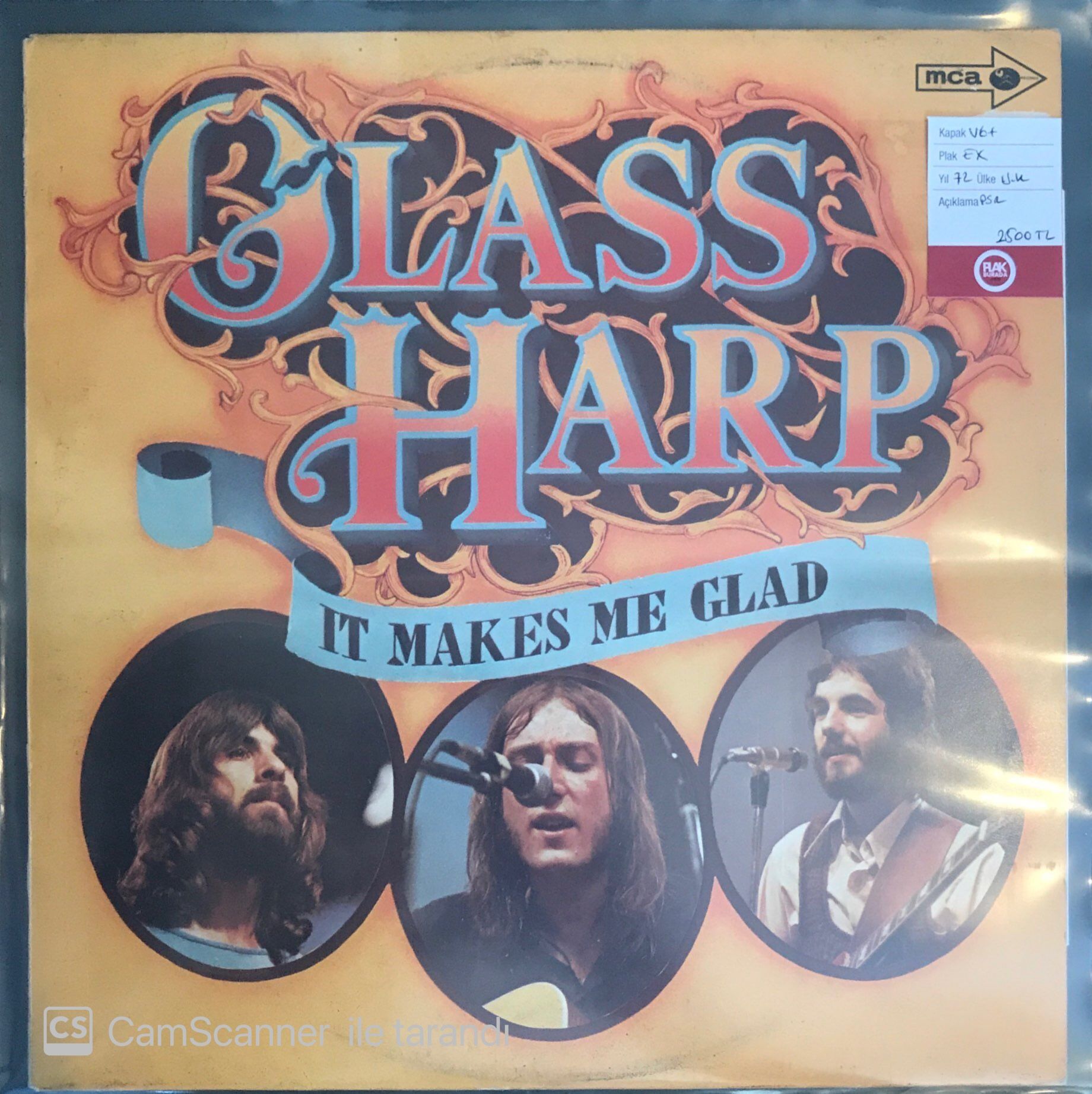 Glass Harp - It Makes Me Glad LP