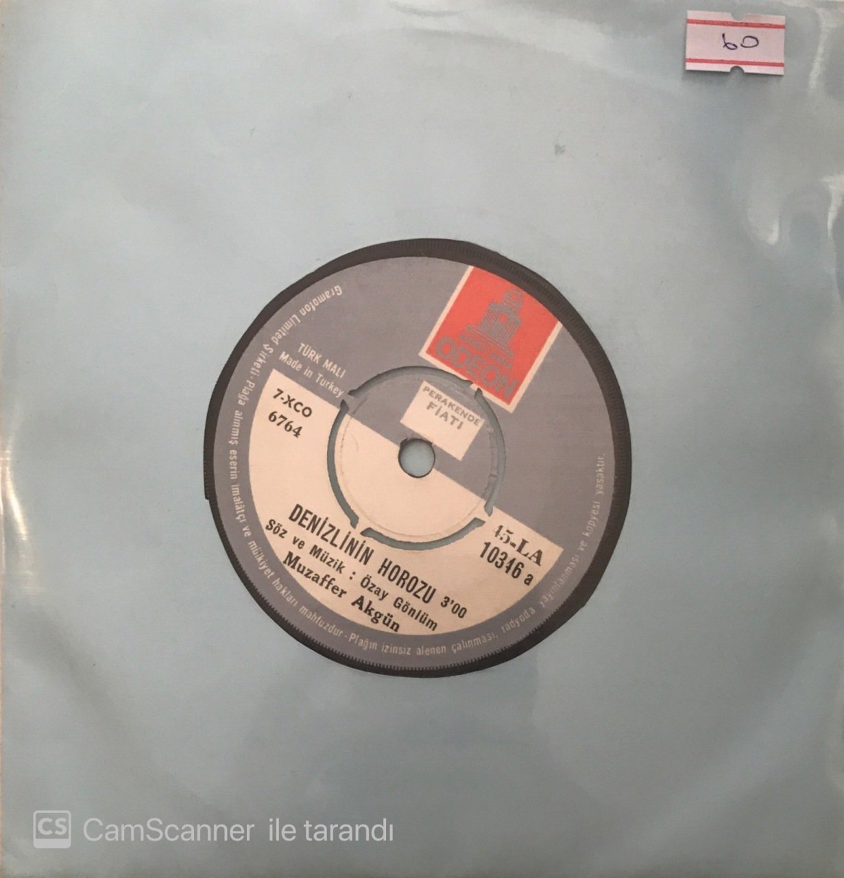 Muzaffer Akgün Koca Dünya 45lik