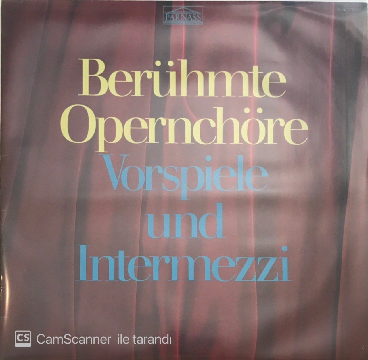 Berühmte Opernchöre Vorspiele Und Intermezzi Double LP