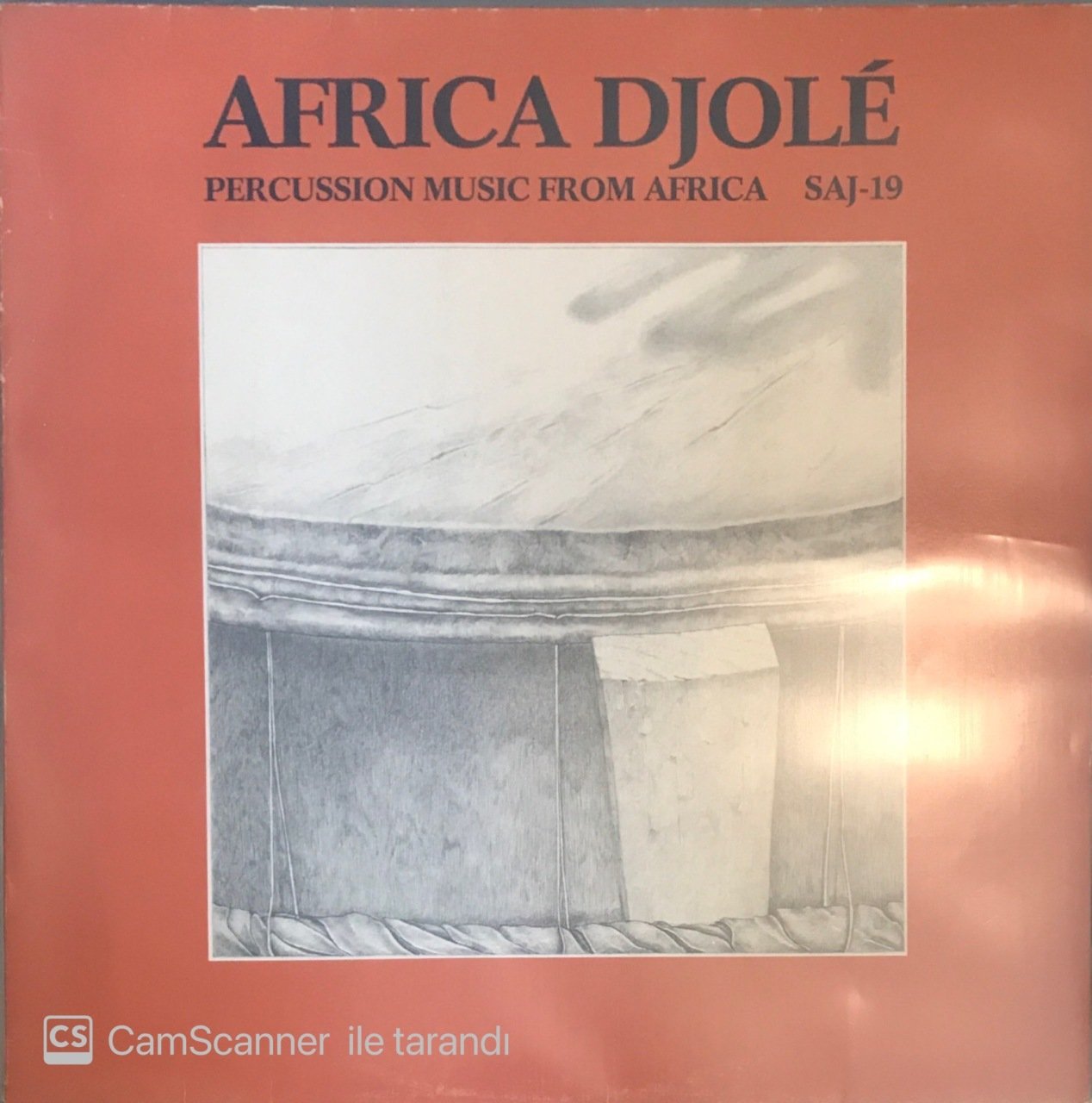Africa Djole Percussion Music From Africa Saj-19 LP