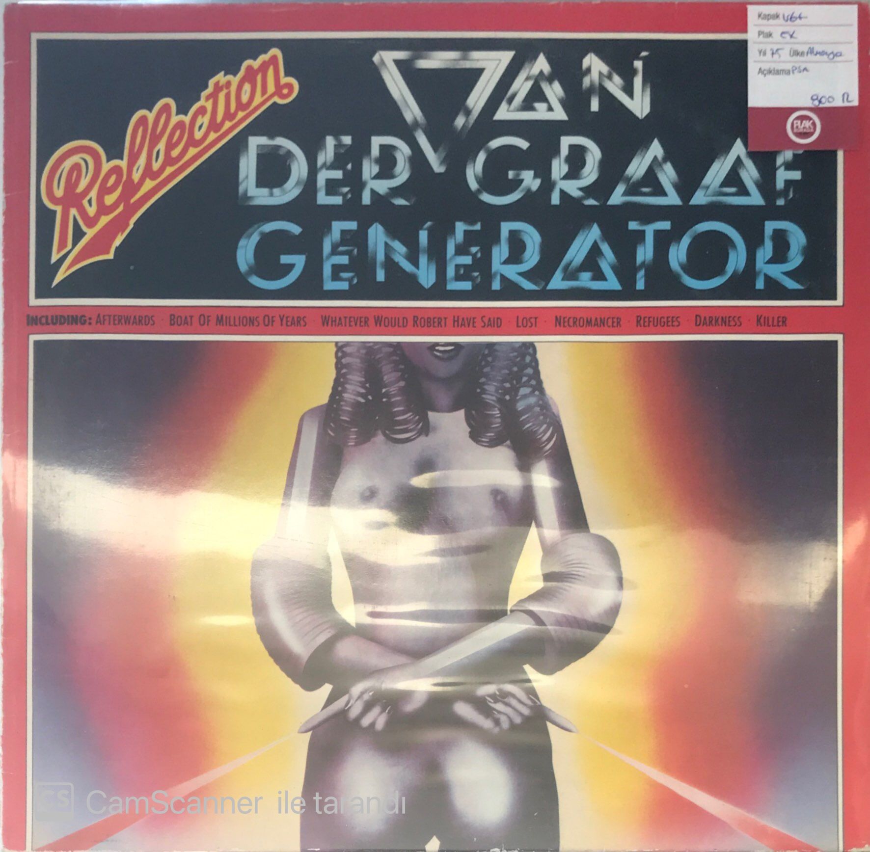 Van Der Graaf Generator - Reflection LP