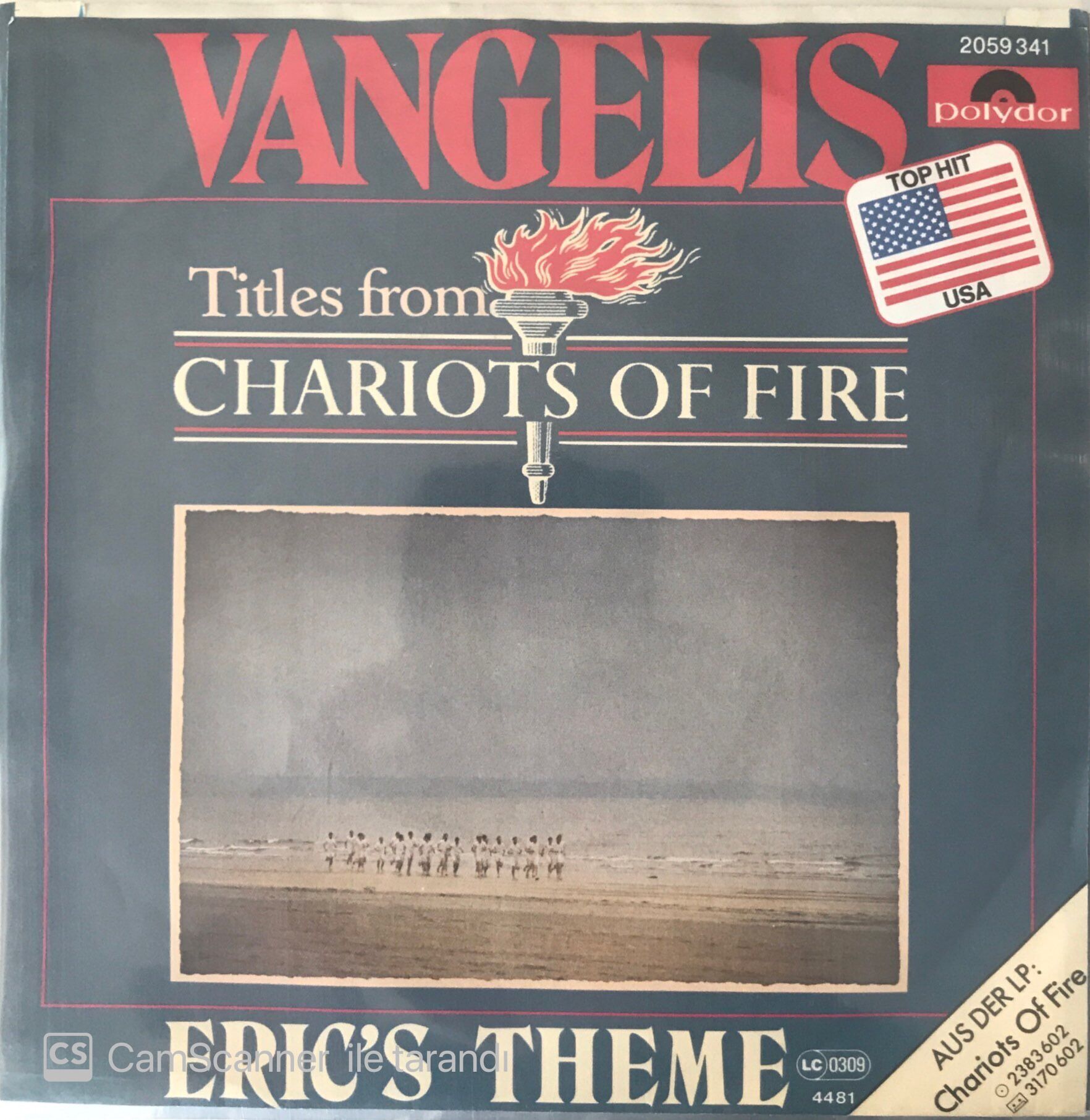 Vangelis - Chariots Of Fire 45lik