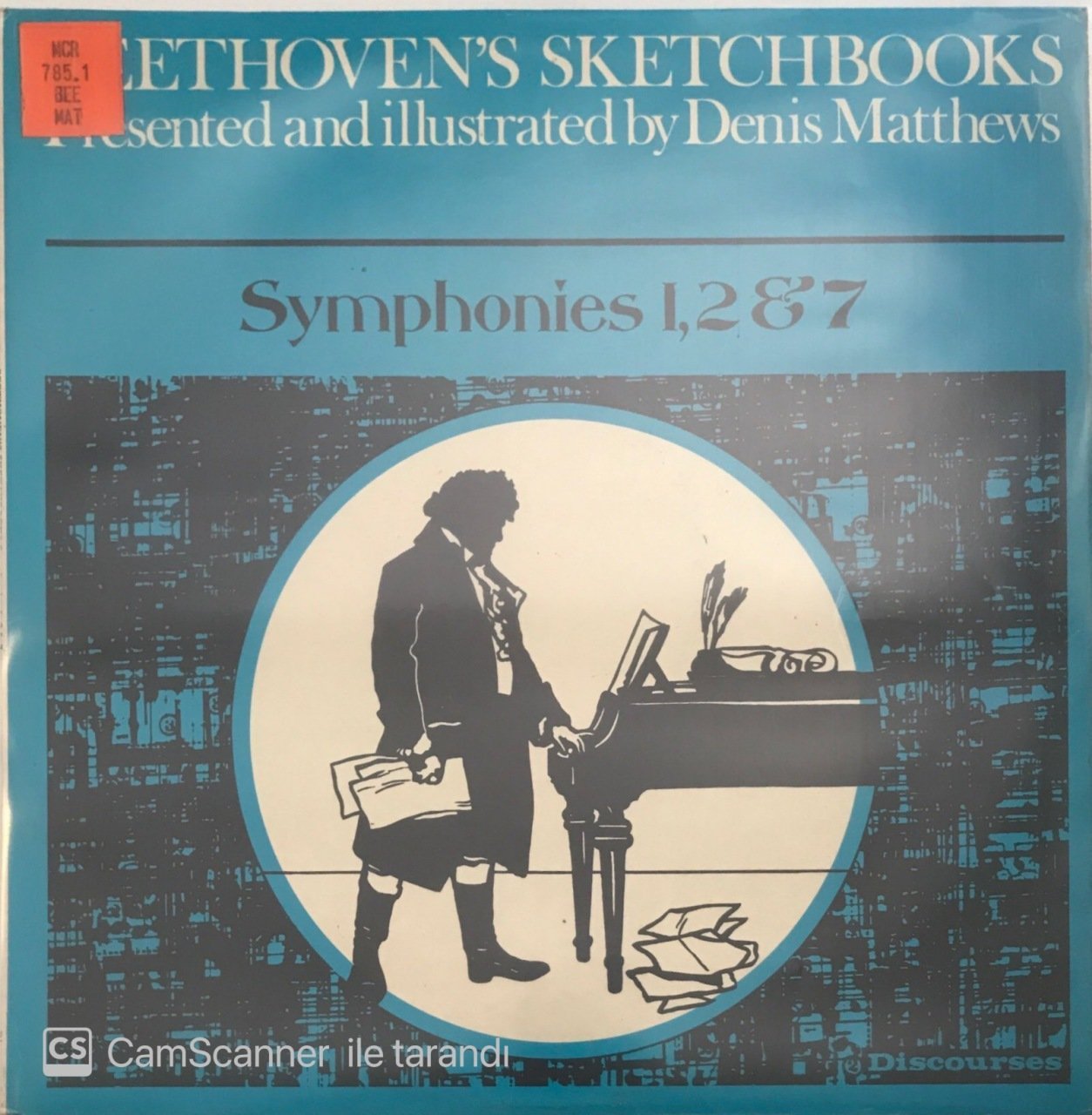 Beethoven's Sketchbooks Symphonies 1,2 & 7 LP