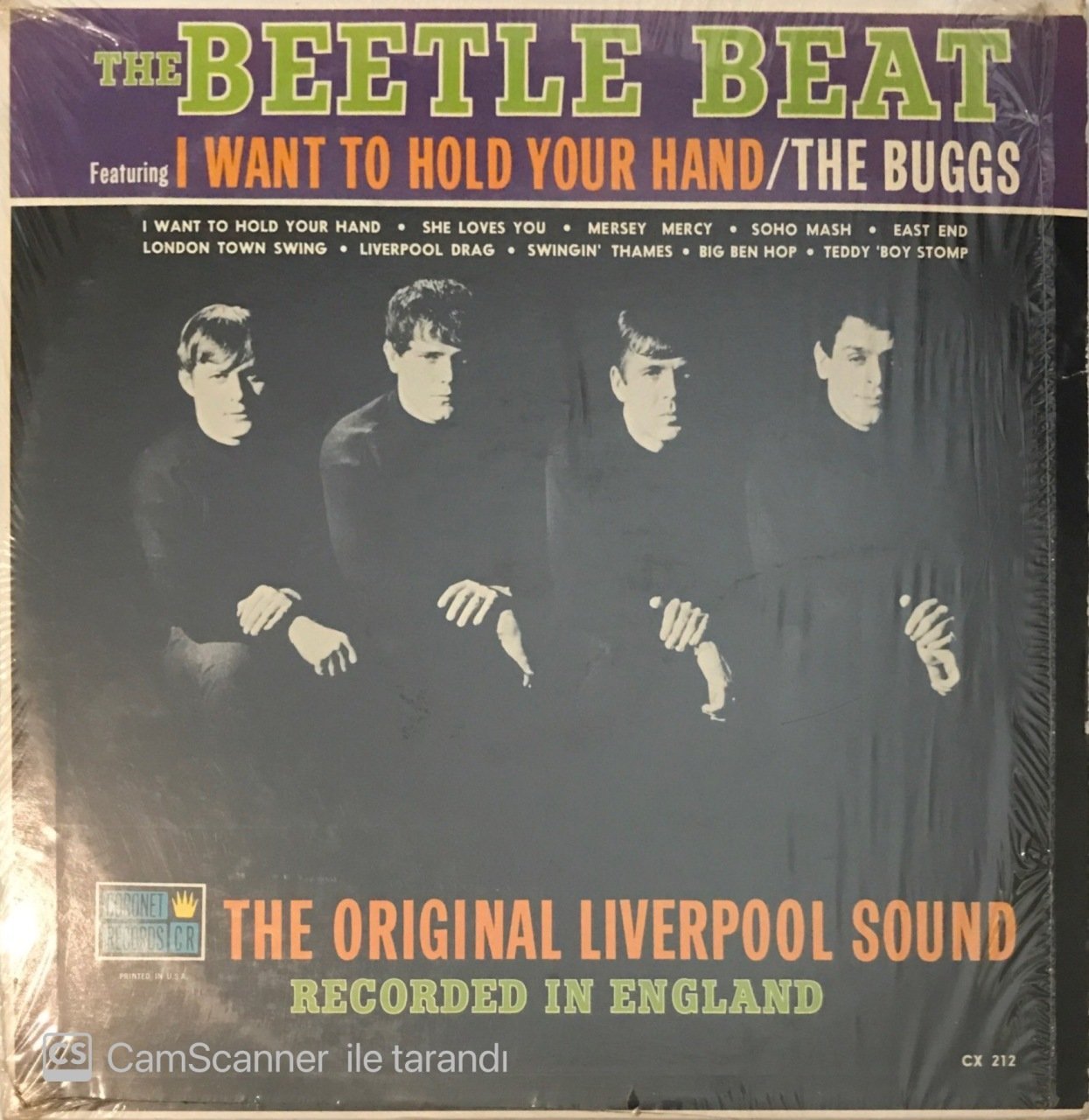 The Beetle Beat I Want To Hold Your Hand LP