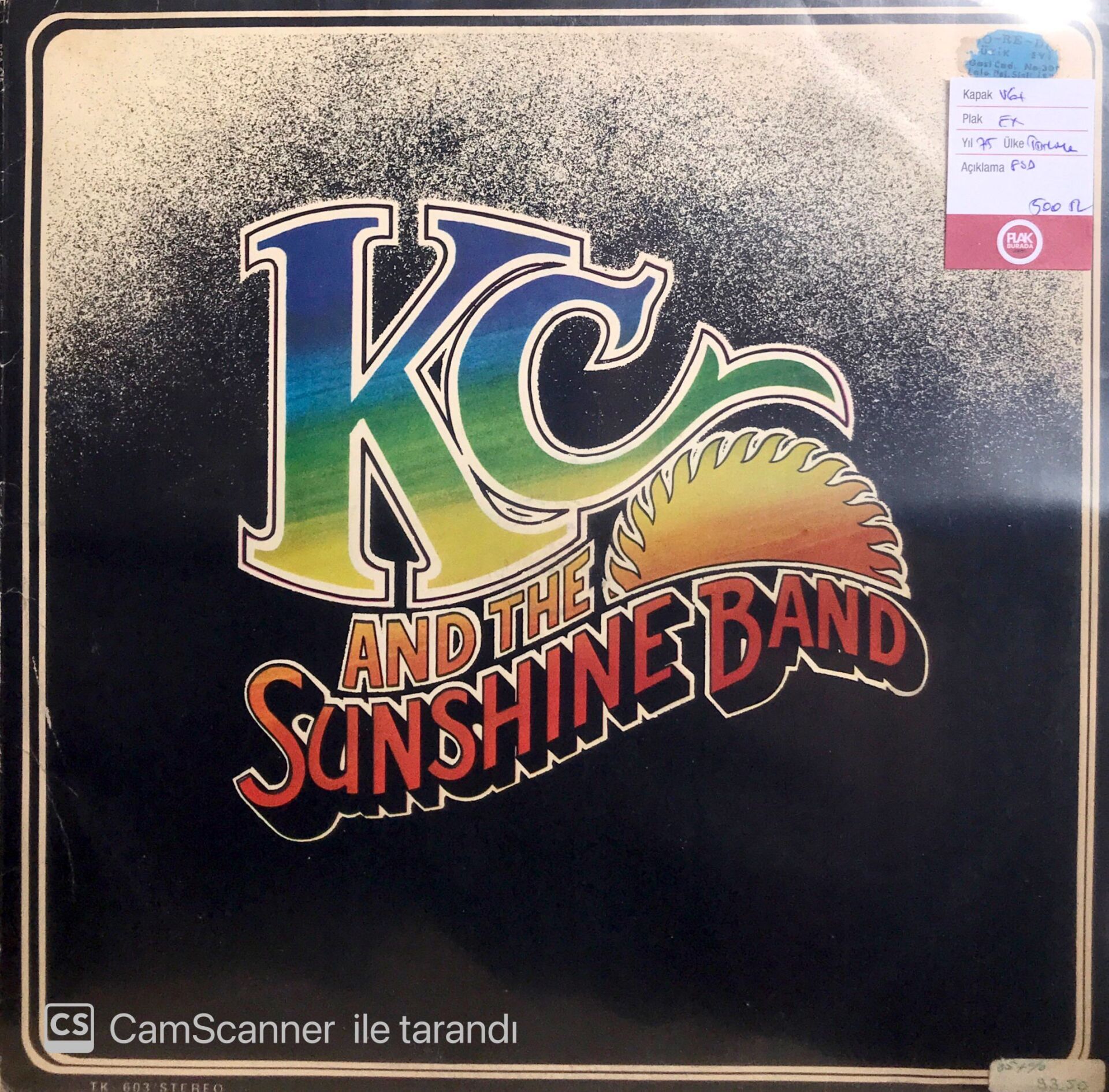 KC And The Sunshine Band LP