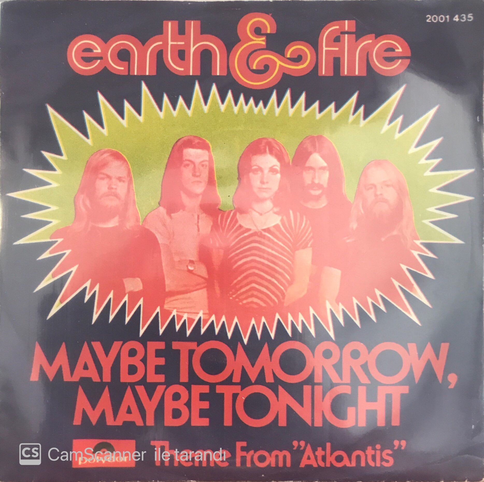 Earth And Fire - Maybe Tomorrow, Maybe Tonight 45lik