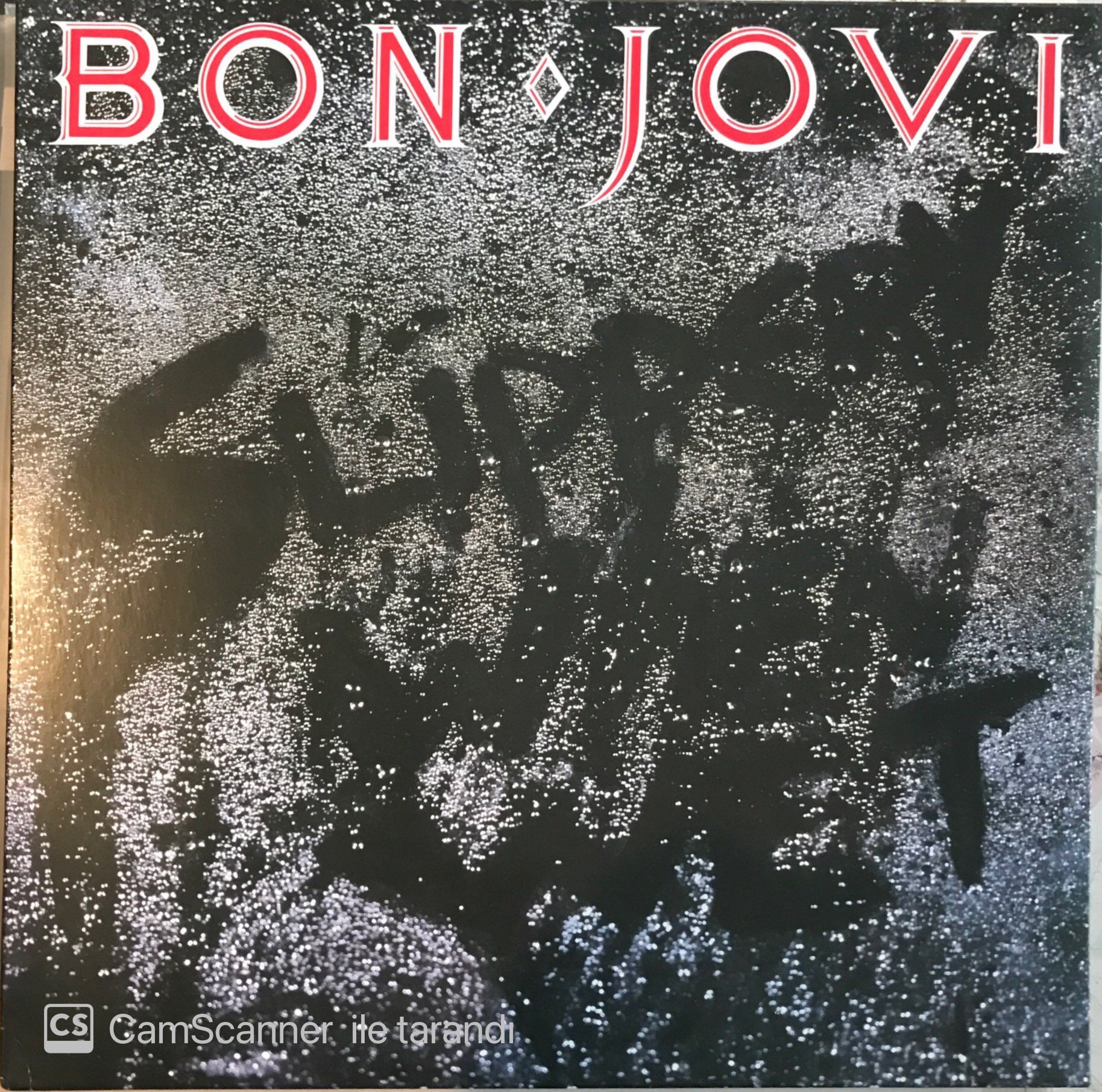 Bon Jovi Slippery When Wet LP