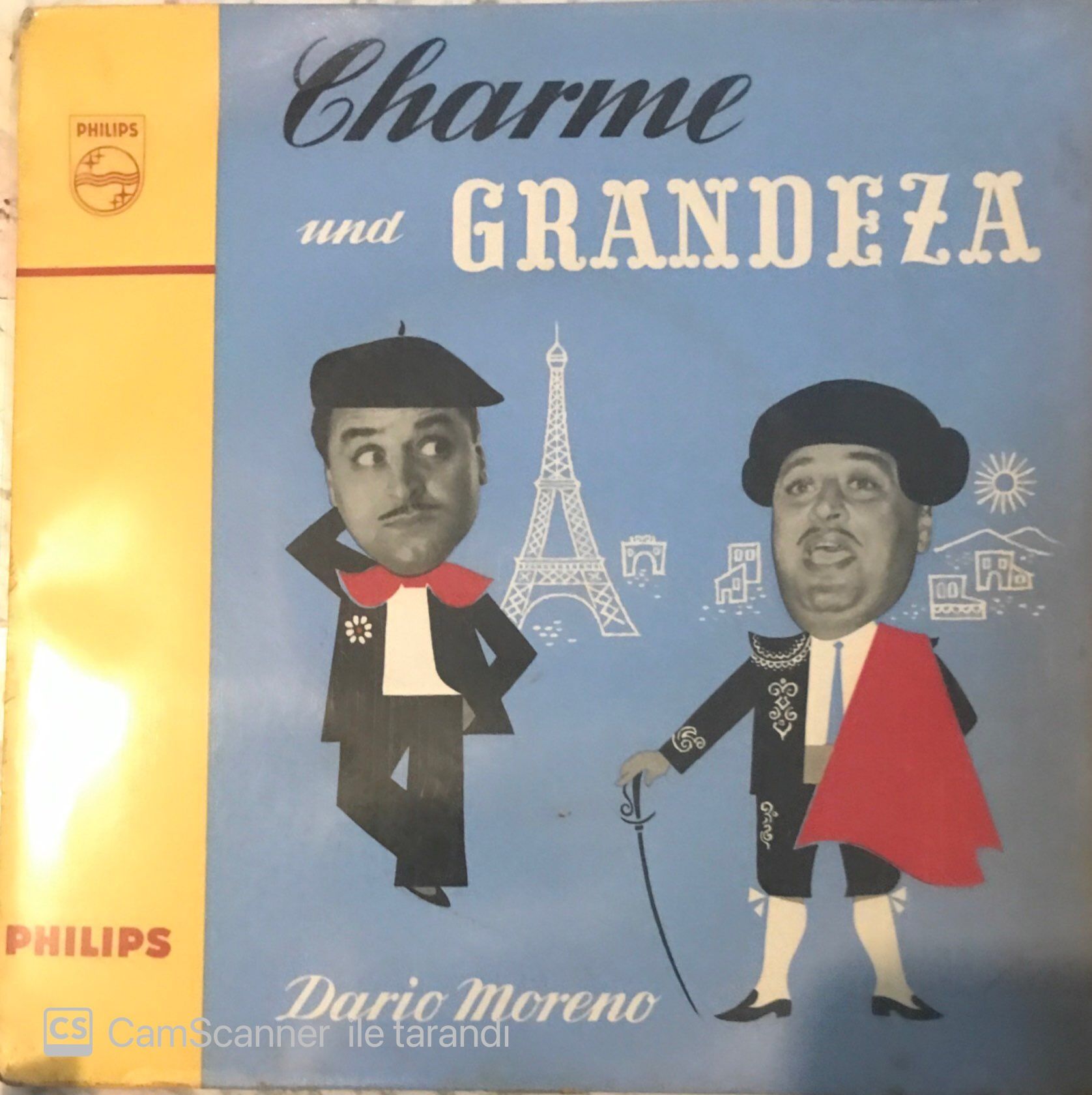 Dario Moreno - Charme Und Grandeza 45lik