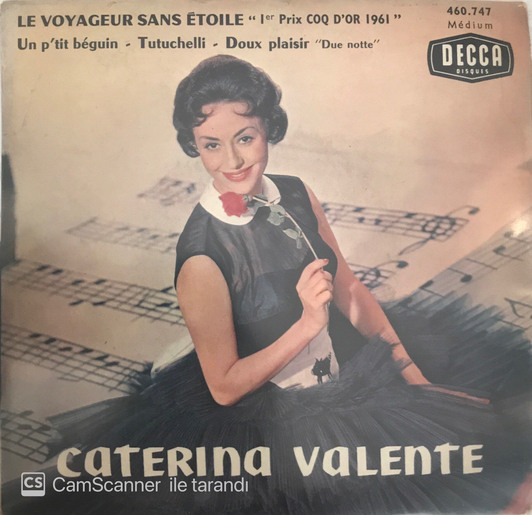 Caterina Valente Un P'tit Beguin Mini LP