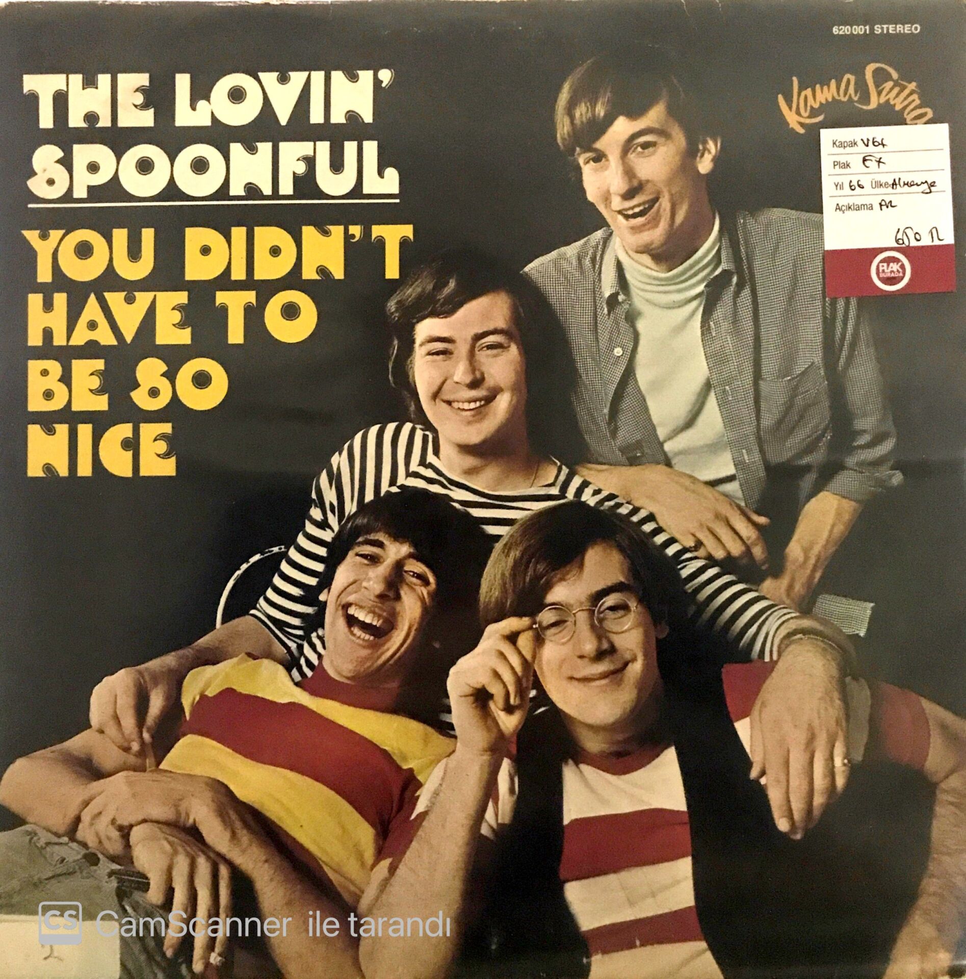 The Lovin Spoonful - you didn't have to be so nice LP