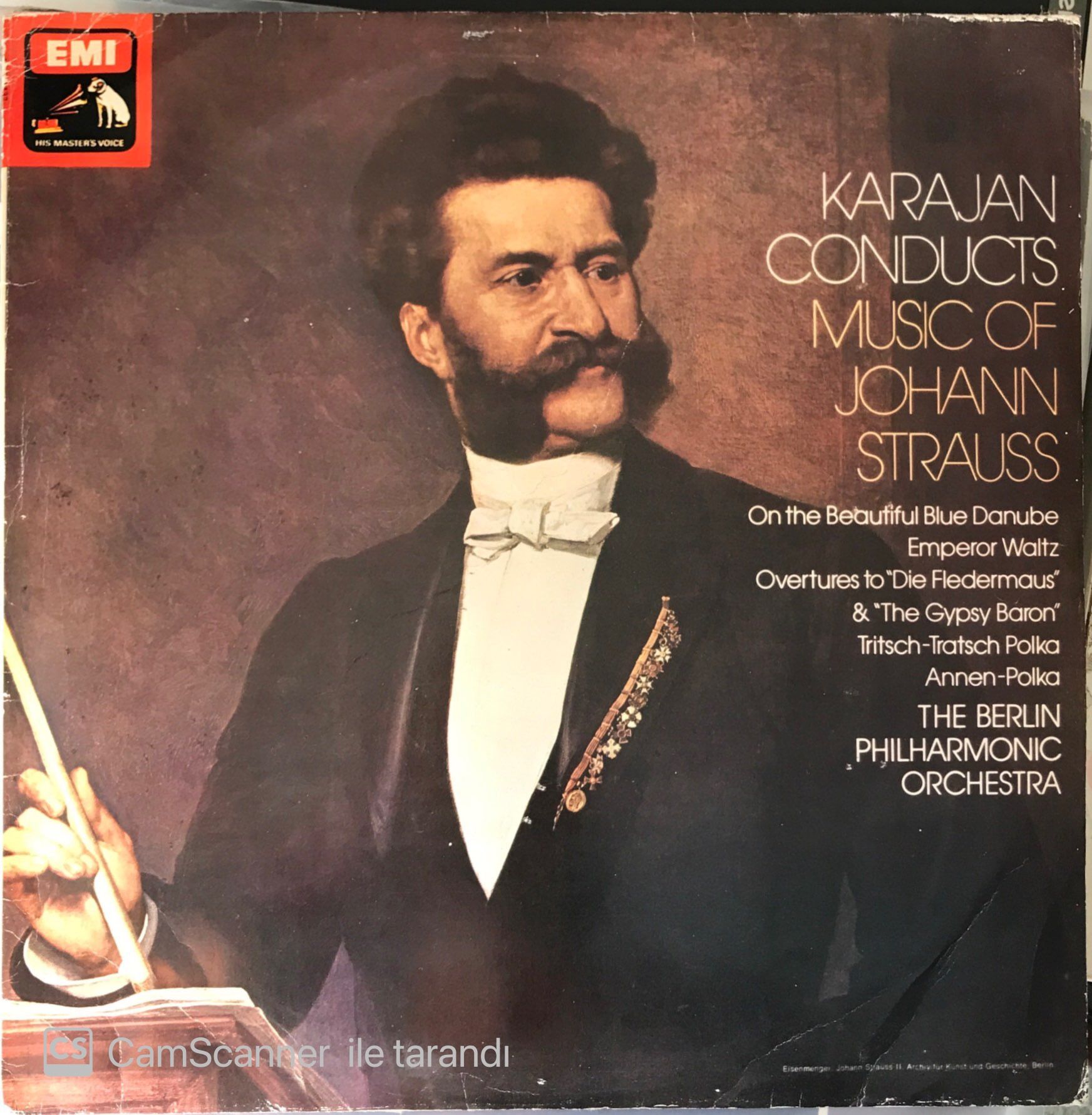 Karajan Conducts Music Of Johann Strauss LP