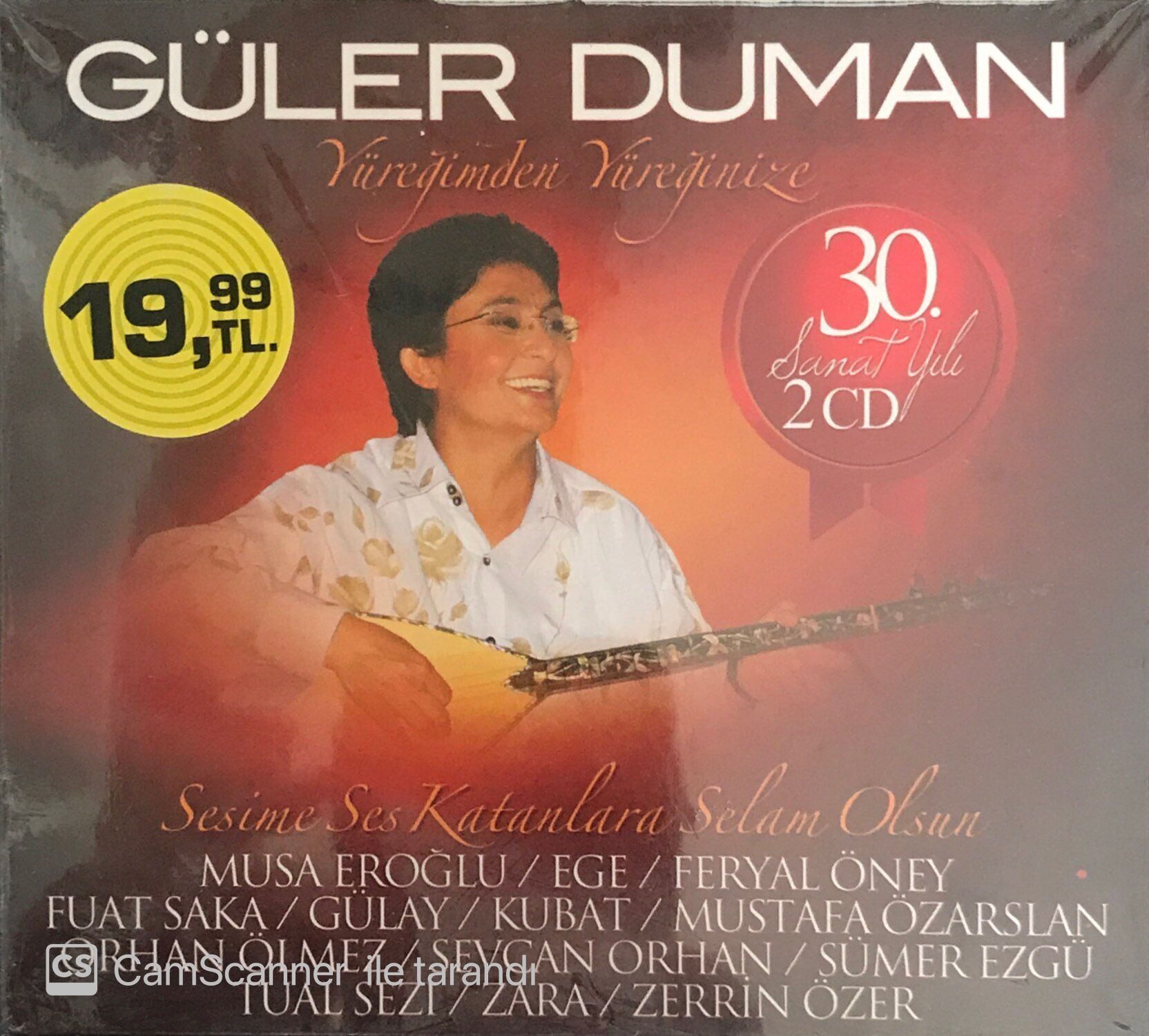Güler Duman - Yüreğimden Yüreğinize  2CD