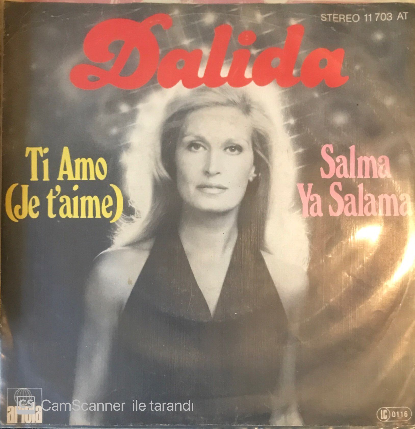 Dalida - Ti Amo (Je T'aime)  45lik