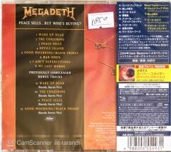 Megadeth - Peace Sells... But Who's Buying? (Japonya Baskı) - CD