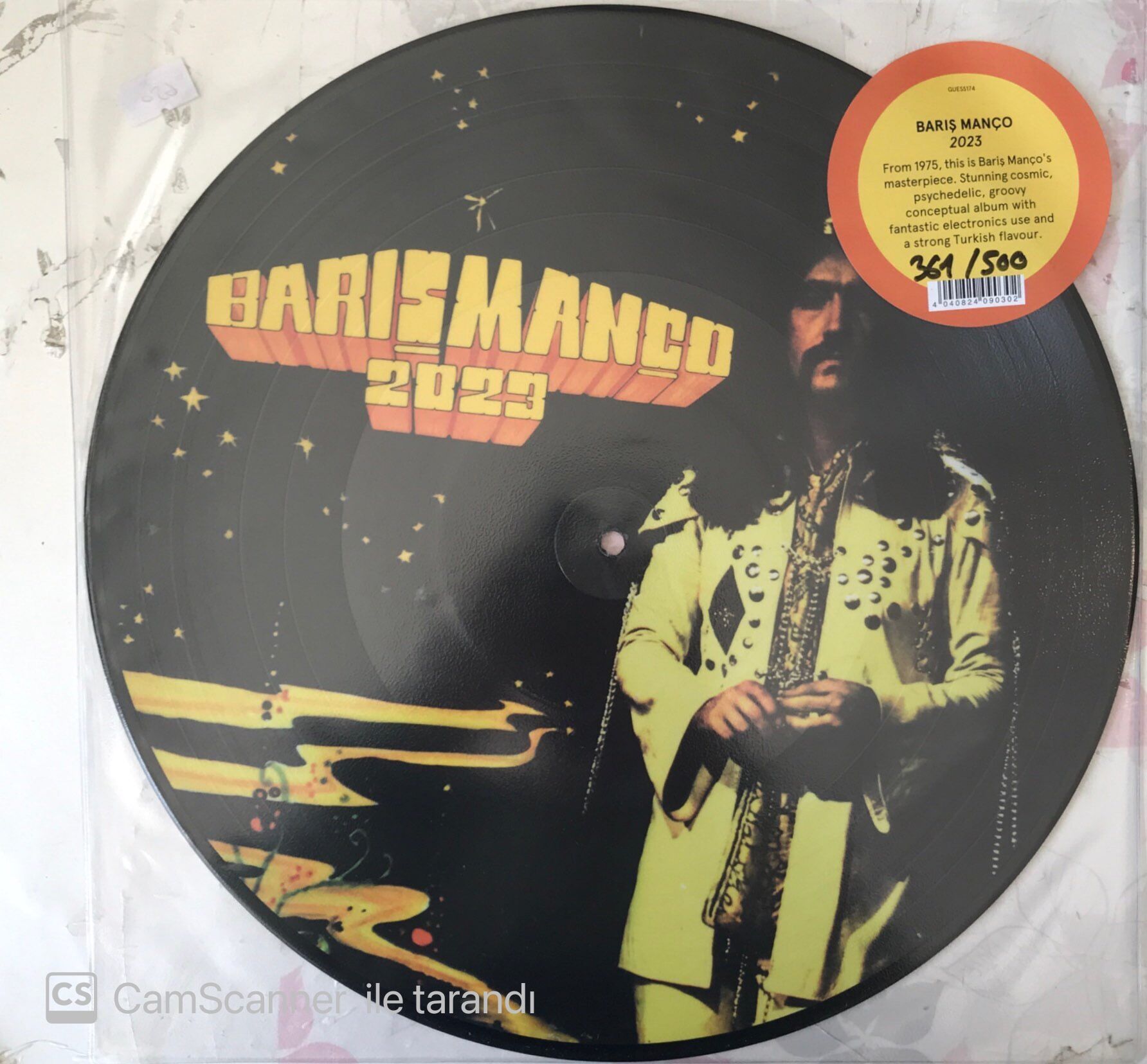 Barış Manço 2023 Picture LP