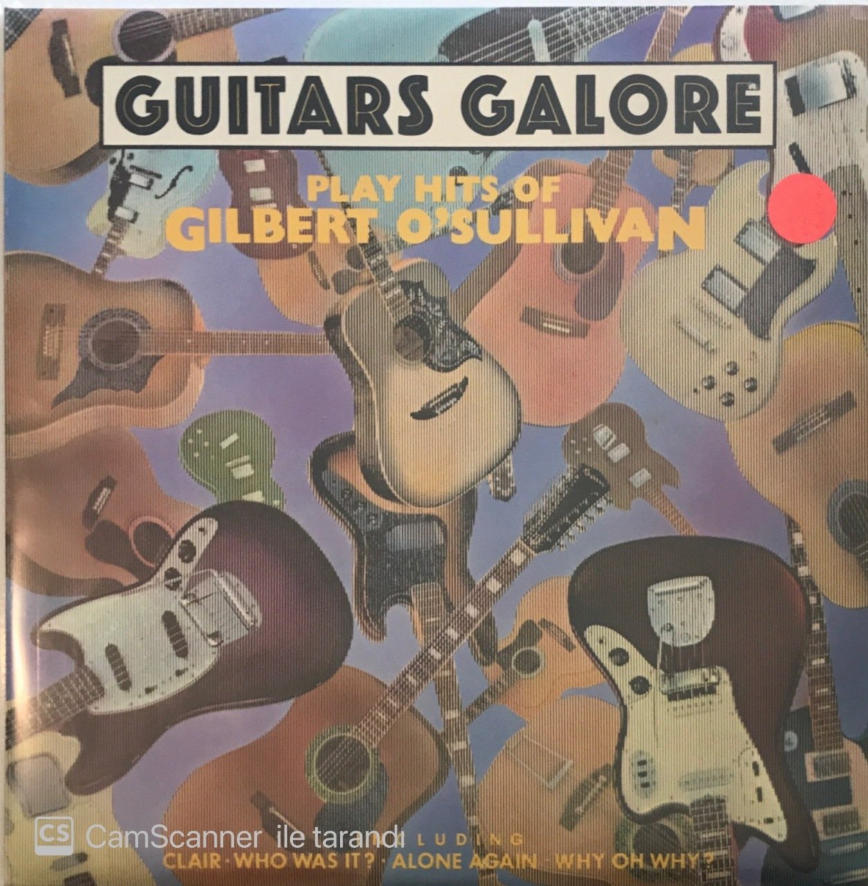 Guitars Galore Play Hits Of Gilbert O'Sullivan LP