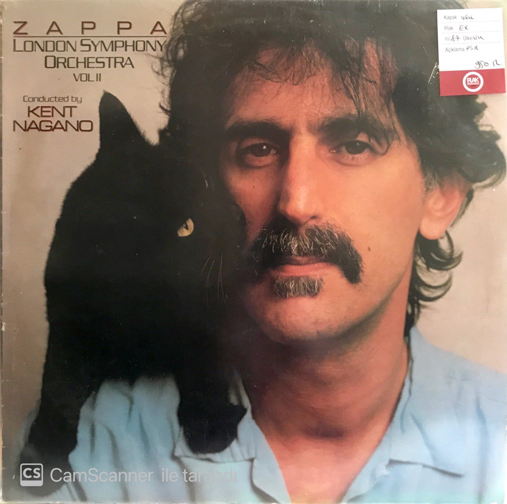 Zappa - London Symphony Orchestra Vol II LP