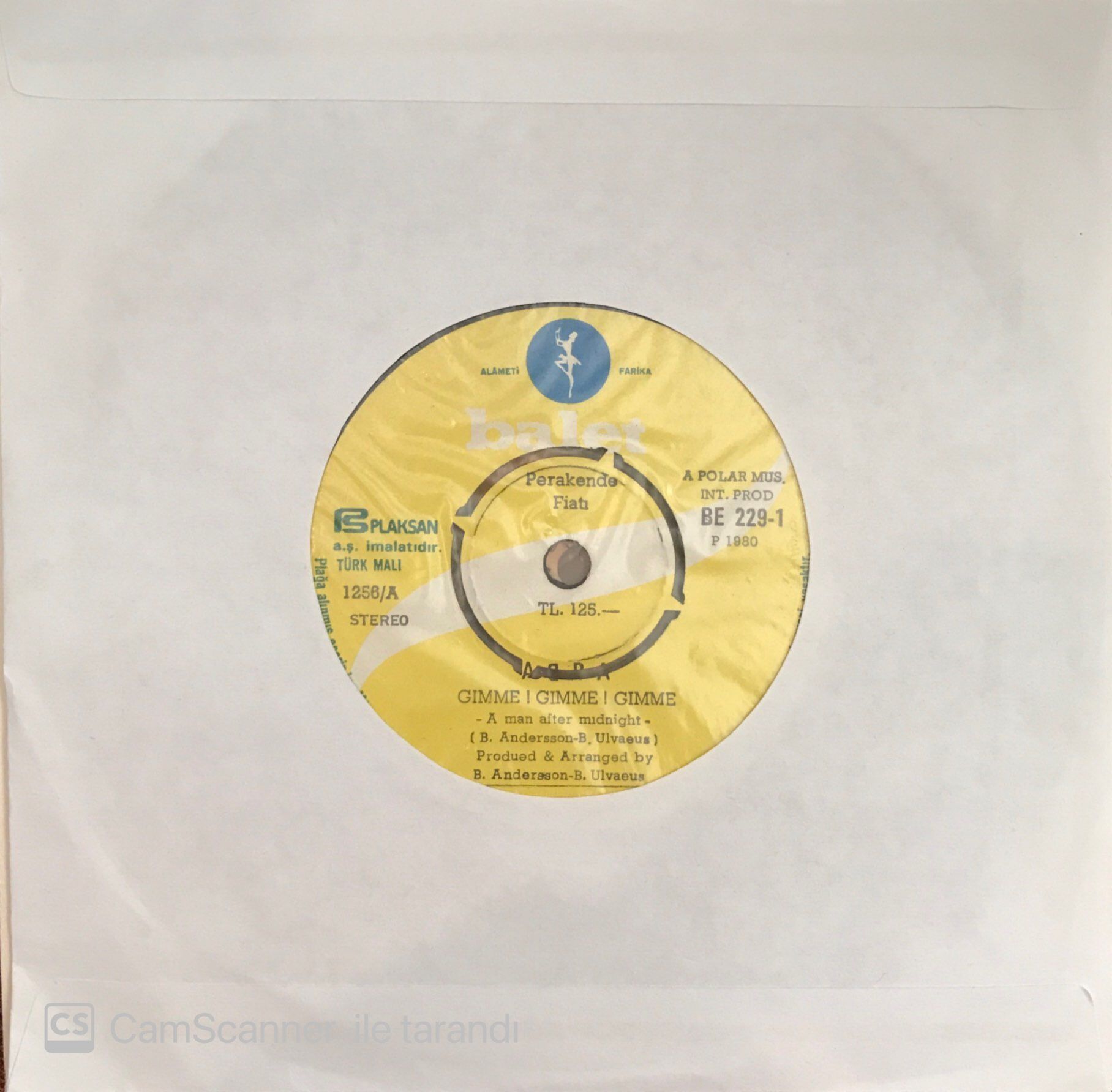 ABBA - Gimme Gimme Gimme ! 45lik