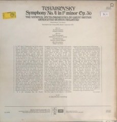 Tchaikovsky Symphony No. 4 LP