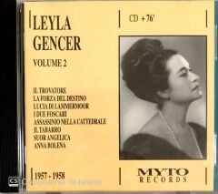 Leyla Gencer Volume2 CD