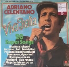 Adriano Celentano Viva Italia 20 Super Songs LP