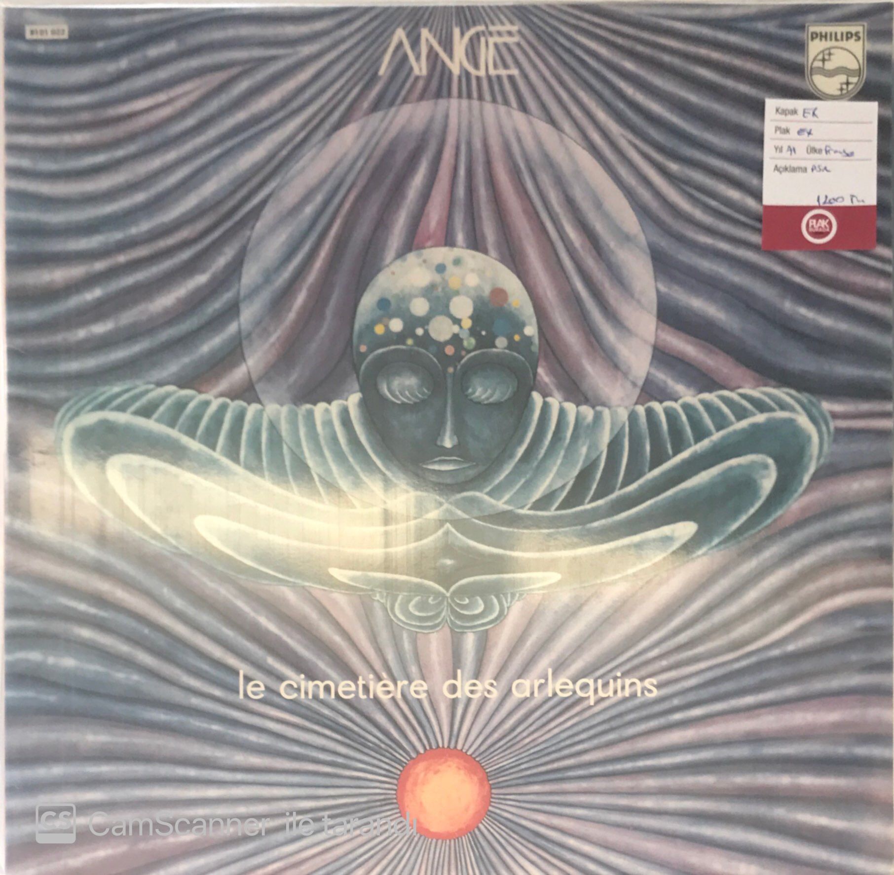 Ange - Le Cimetiere Des Arlequins LP