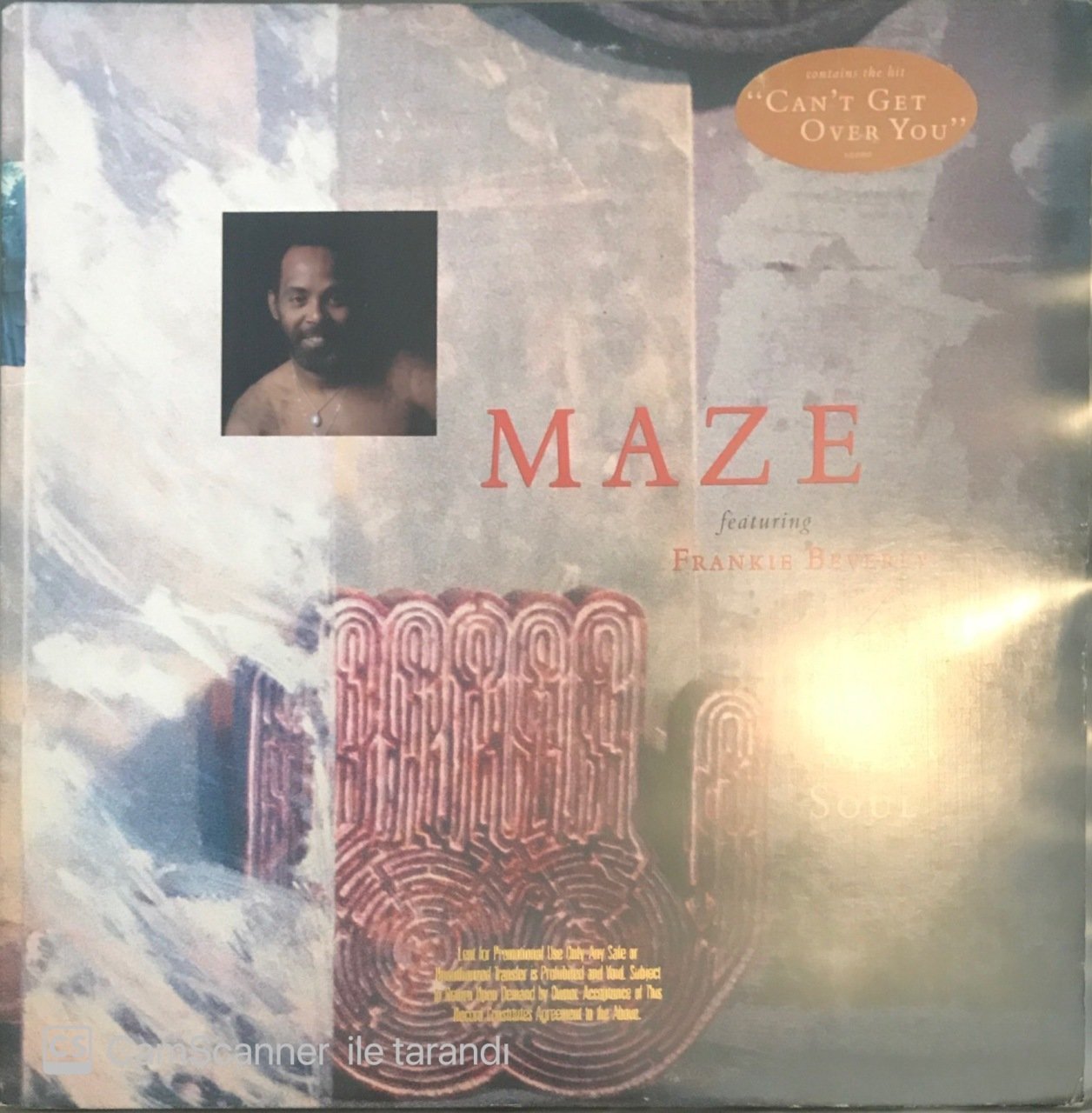 Maze Featuring Frankie Beverly Silky Soul Can't Get Over You LP