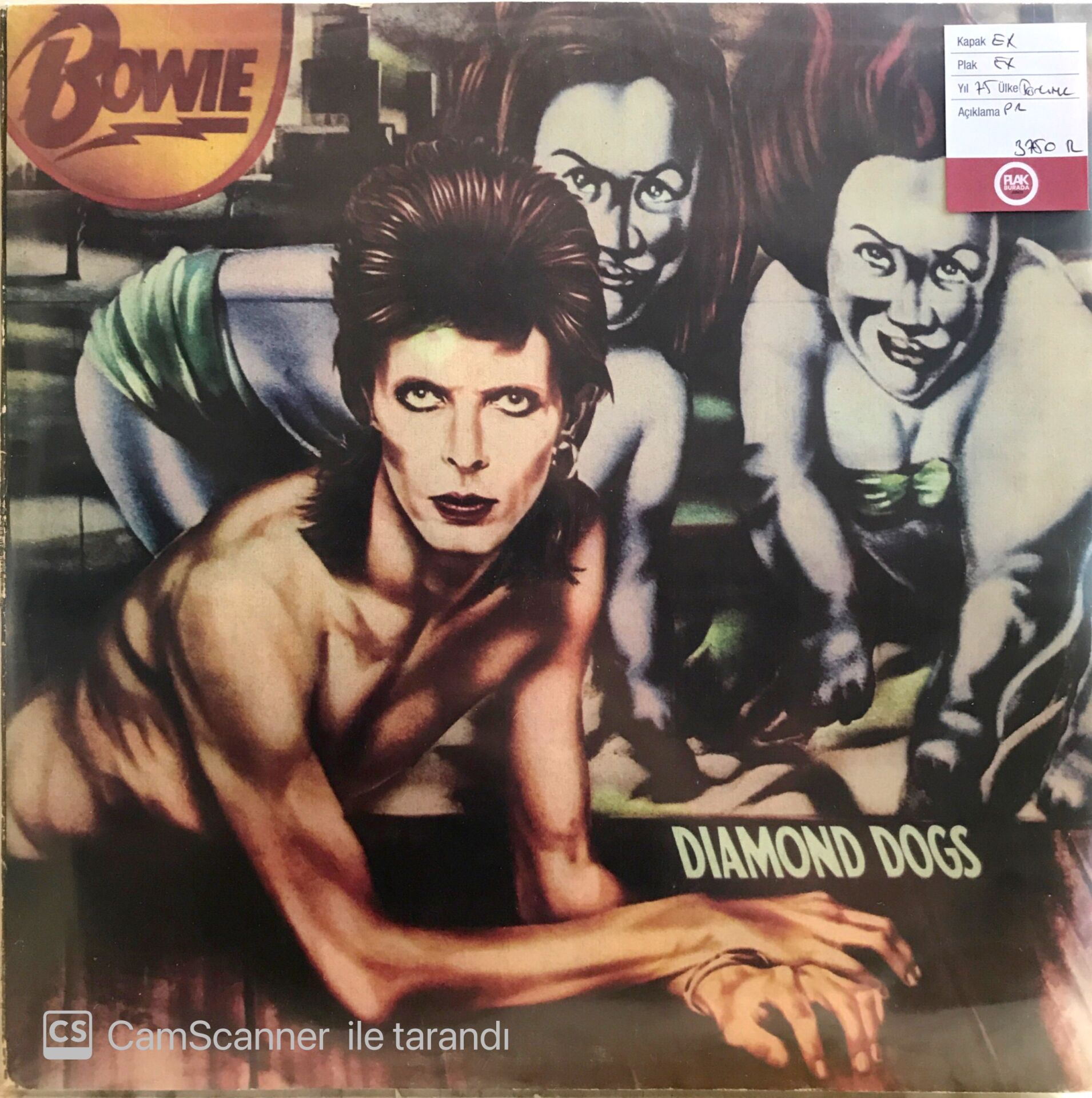 David Bowie - Diamond Dogs LP