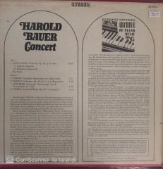 Harold Bauer Concert LP
