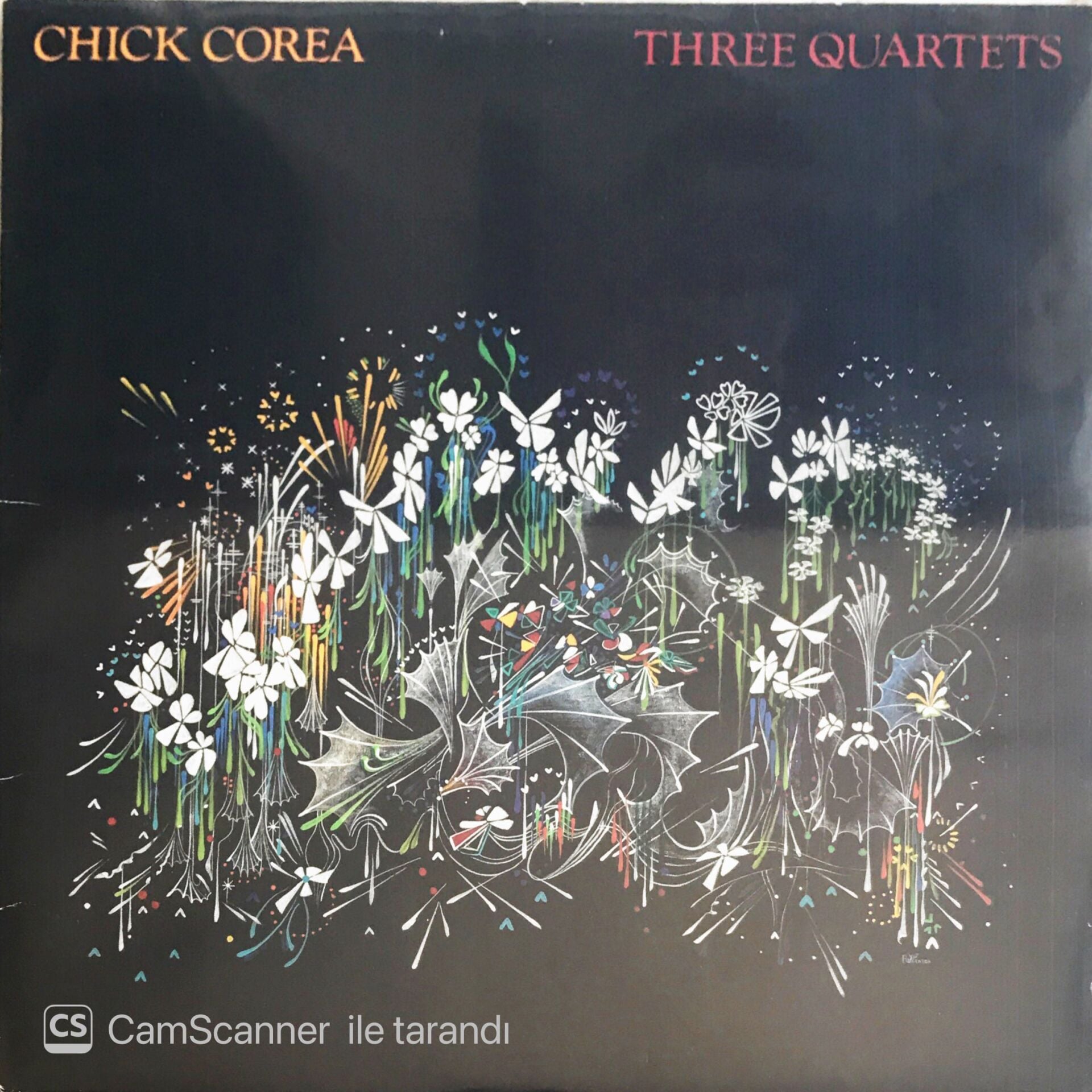 Chick Corea - Three Quartets - LP