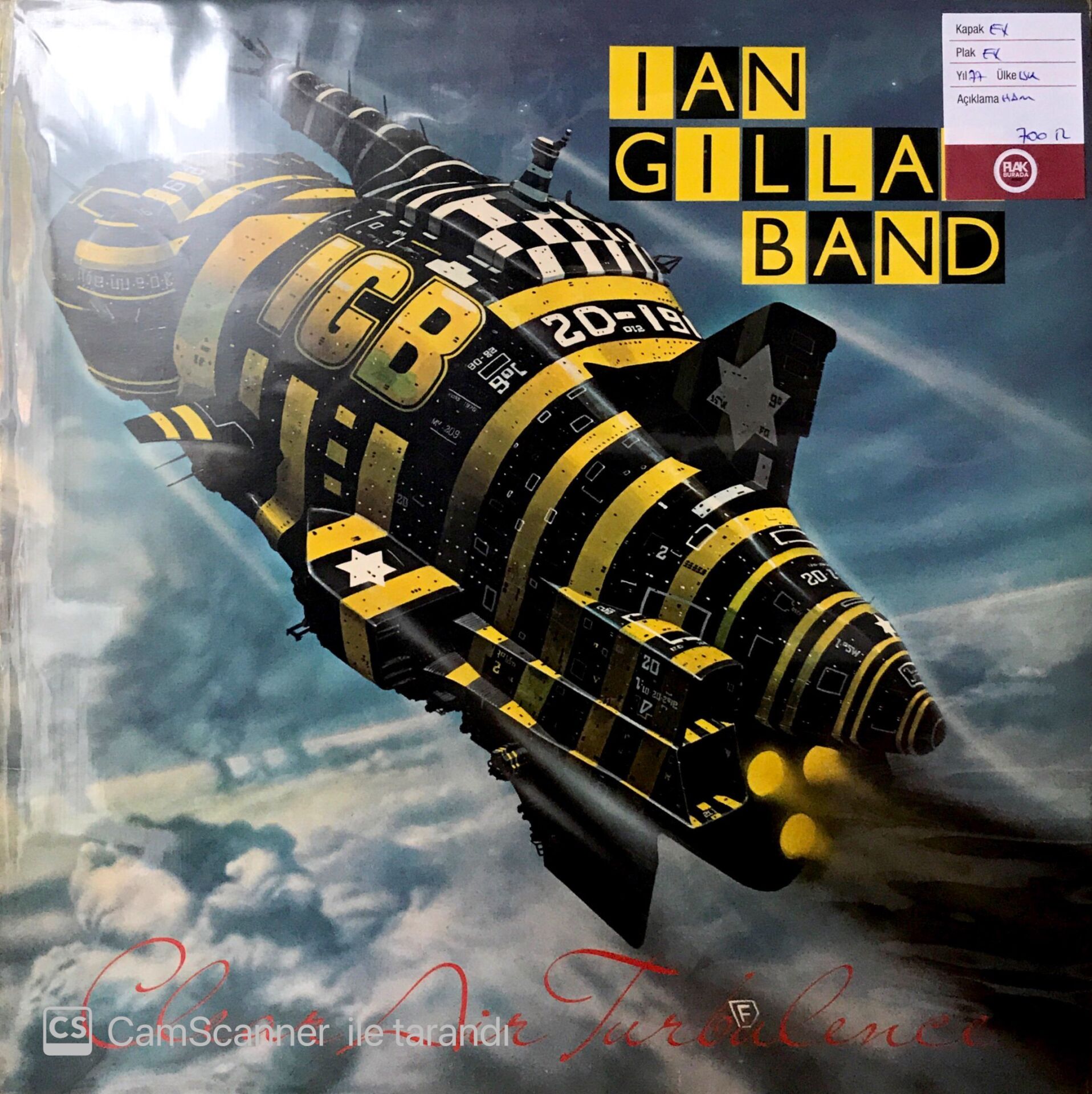 Ian Gillan Band / Clear Air Turbulence LP
