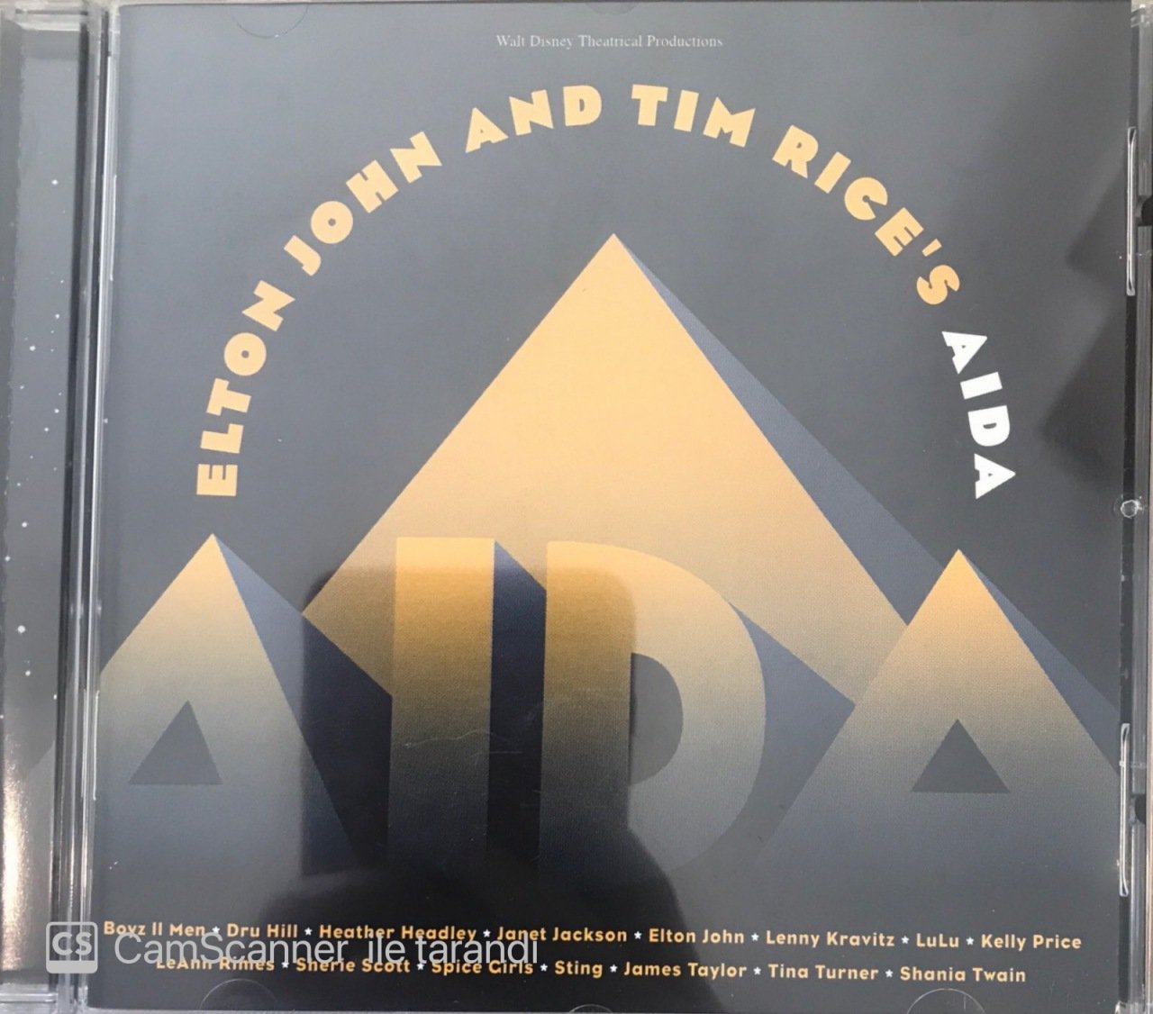 Elton John and Tim Rice's Aida CD