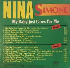 Nina Simone My Baby Just Cares For Me LP