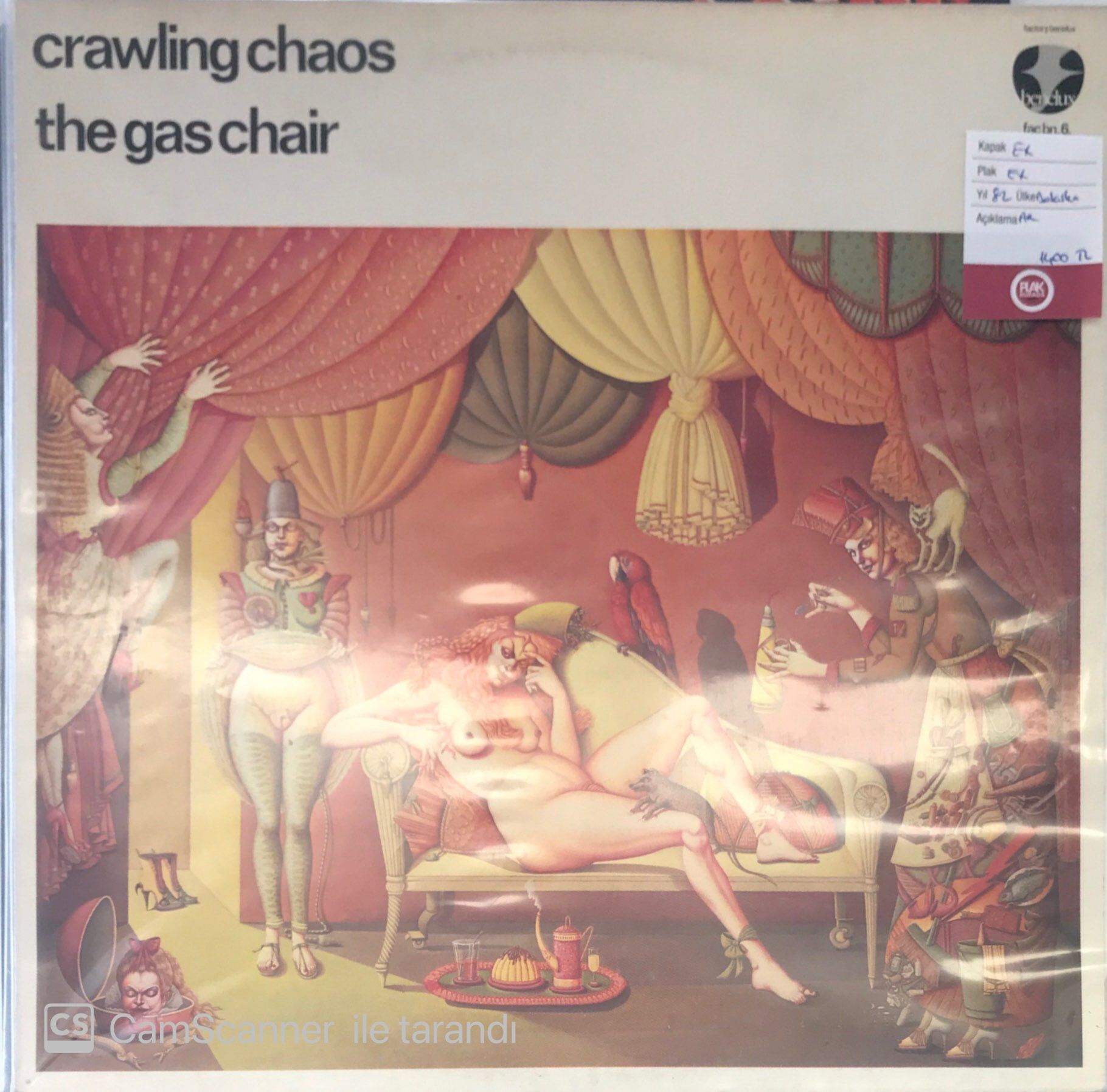 Crawling Chaos - The Gas Chair LP