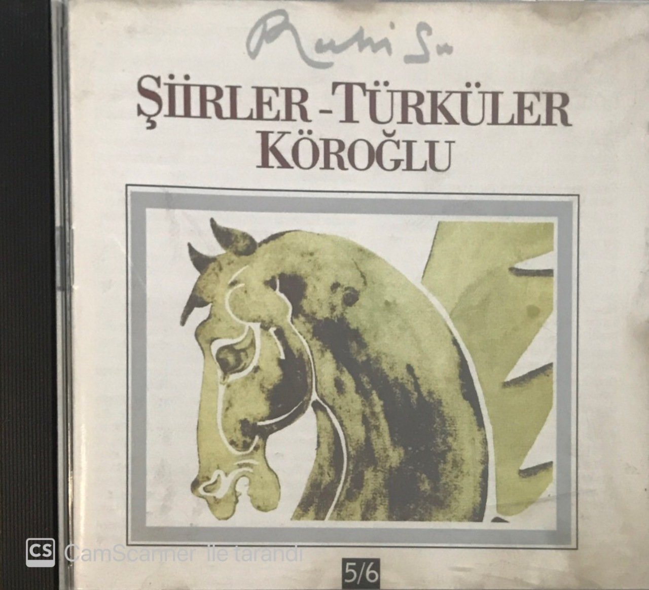 Ruhi Su Şiirler Türküler Köroğlu CD