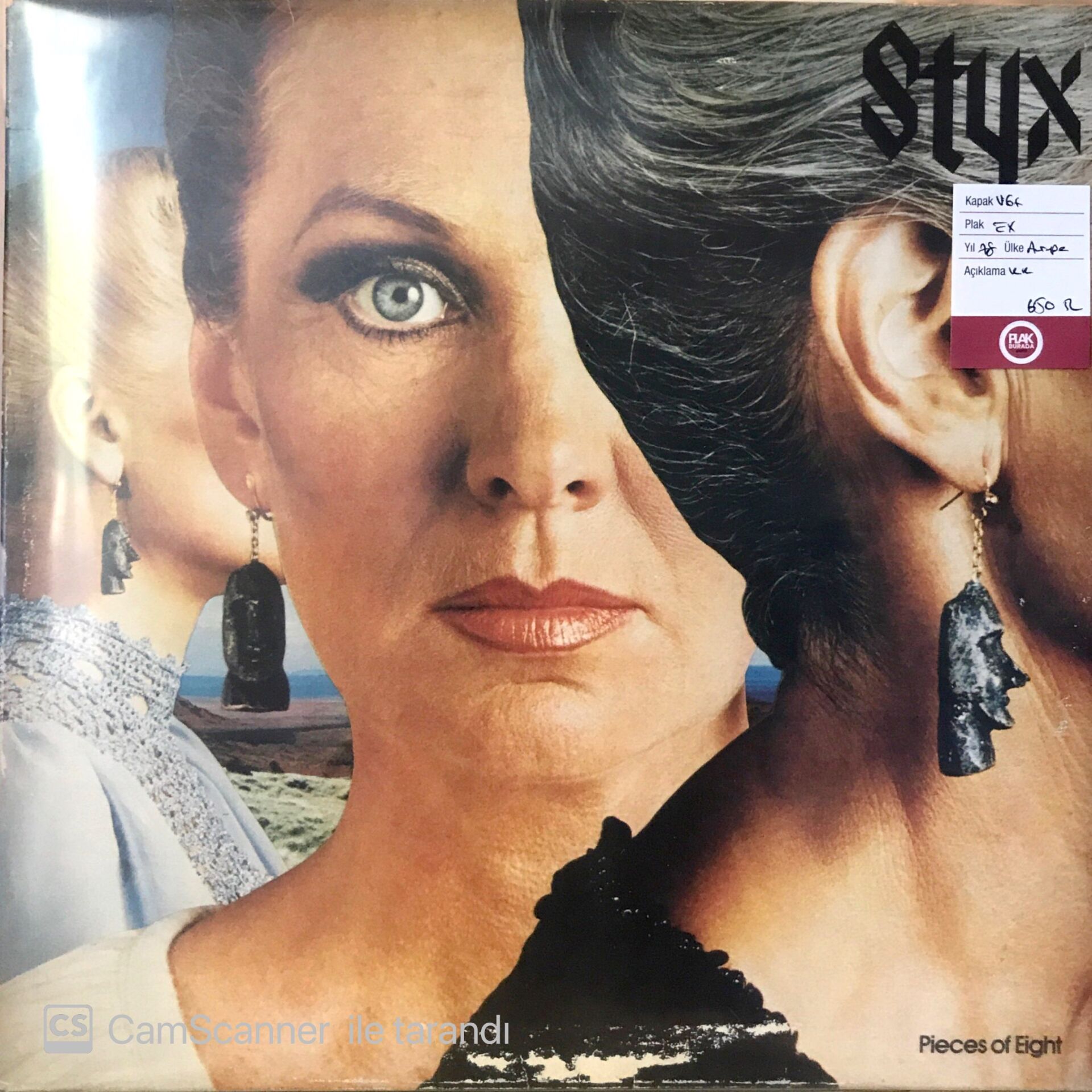 Styx Pieces Of Eight LP