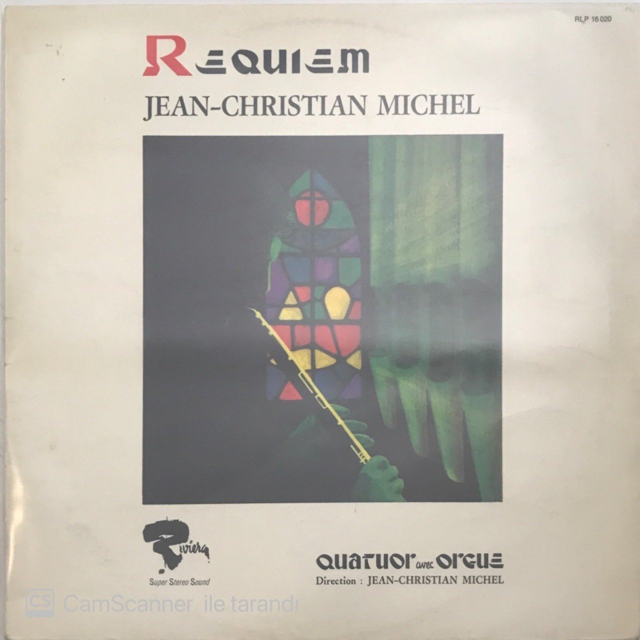Jean Christian Michel Requiem LP