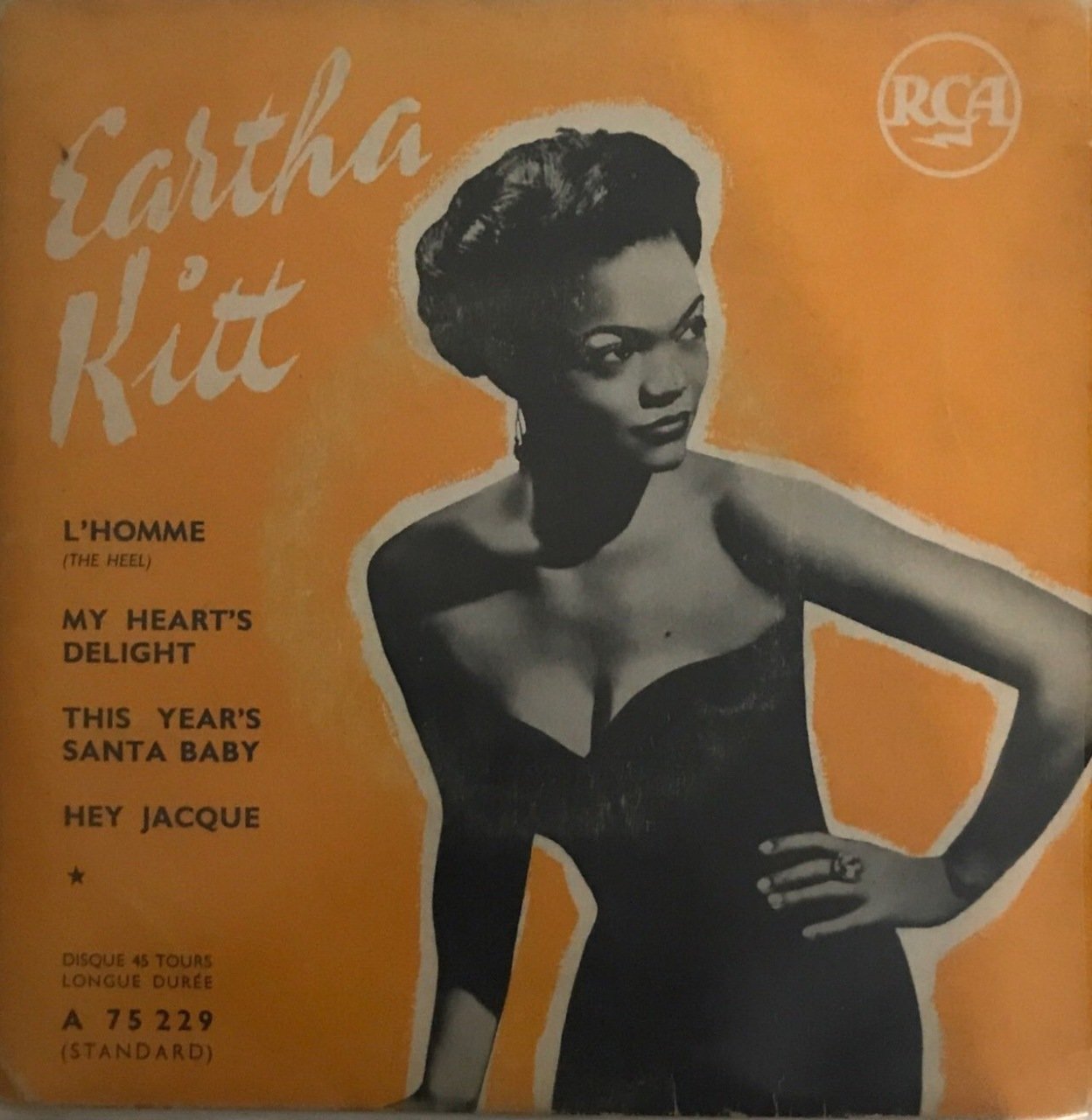 Eartha Kit This Year's Santa Baby 45lik