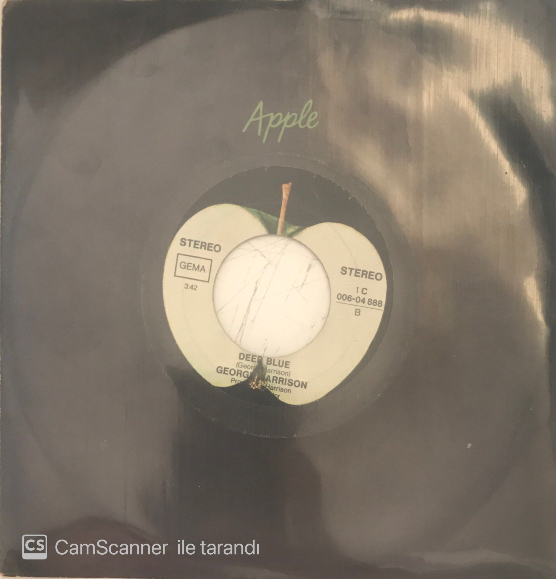 George Harrison Deep Blue 45lik