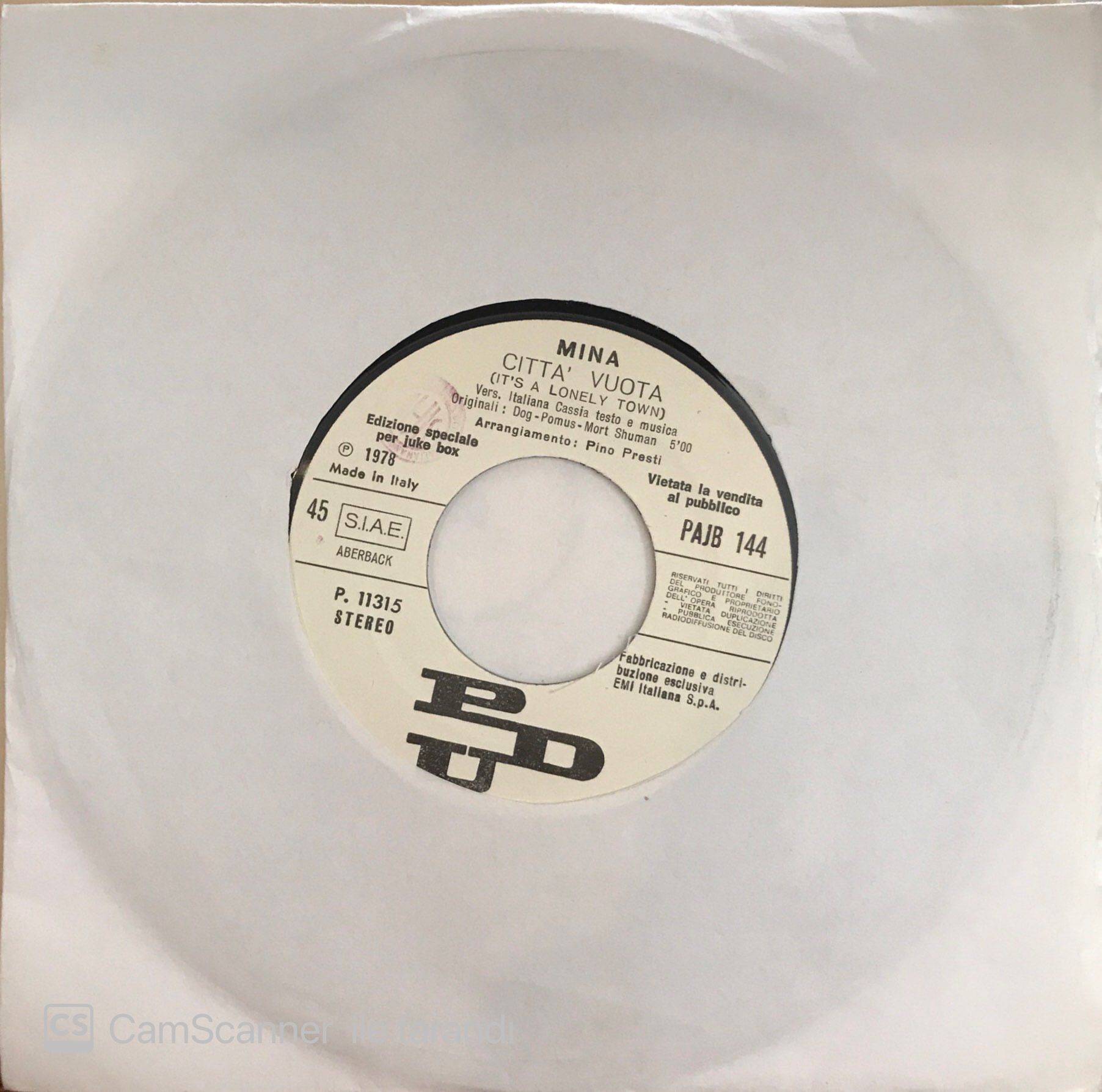 Rudy's Brass - Il Silenzio 45lik