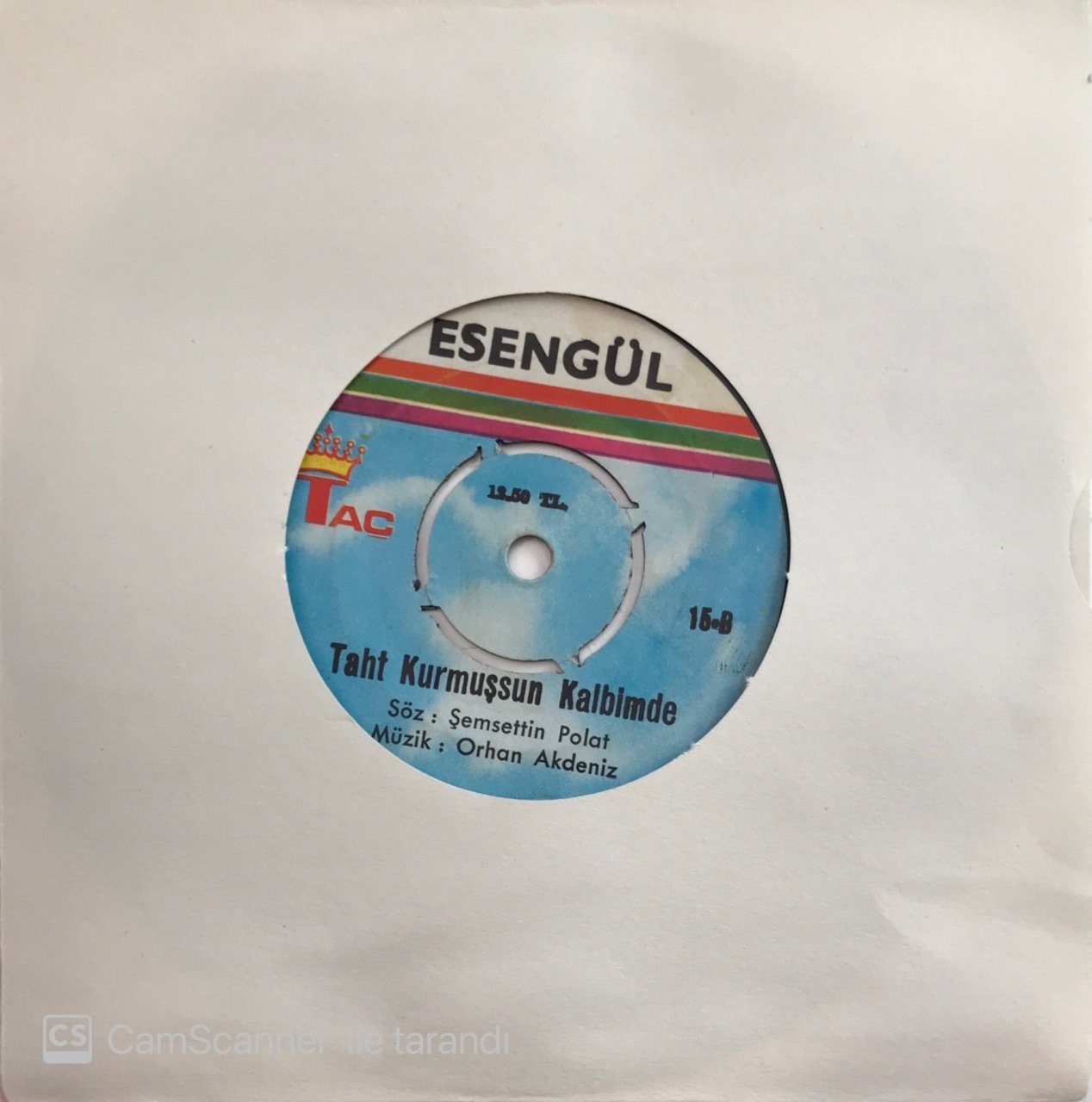 Esengül Taht Kurmuşsun Kalbimde 45lik